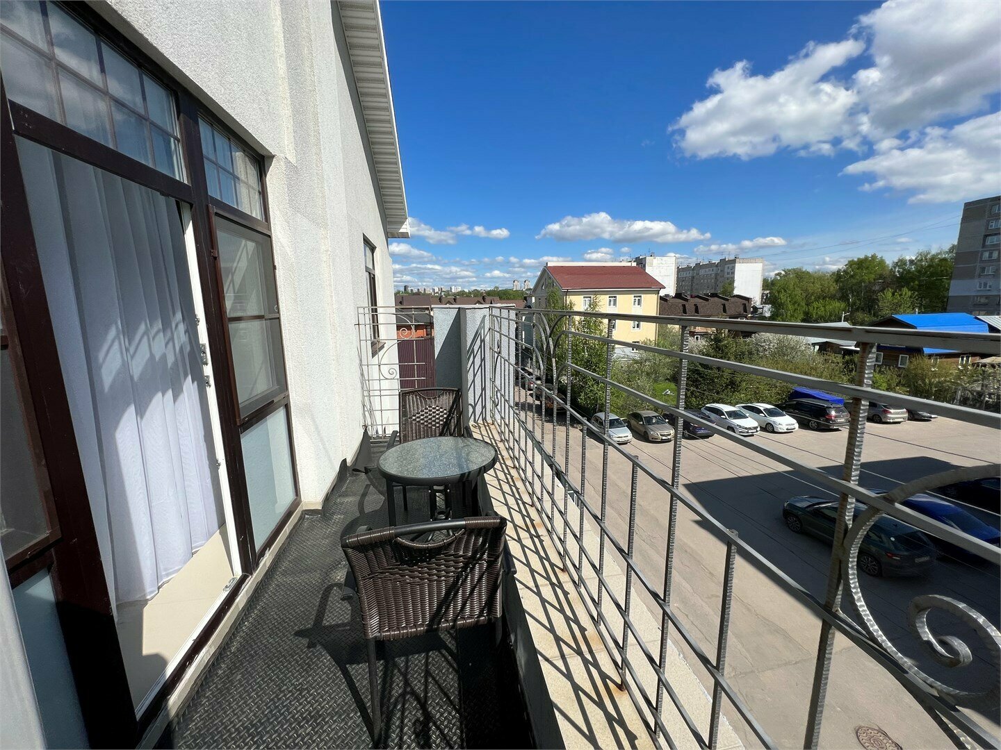 Новый корпус трехместный номер с балконом и кондиционером, 35 м2