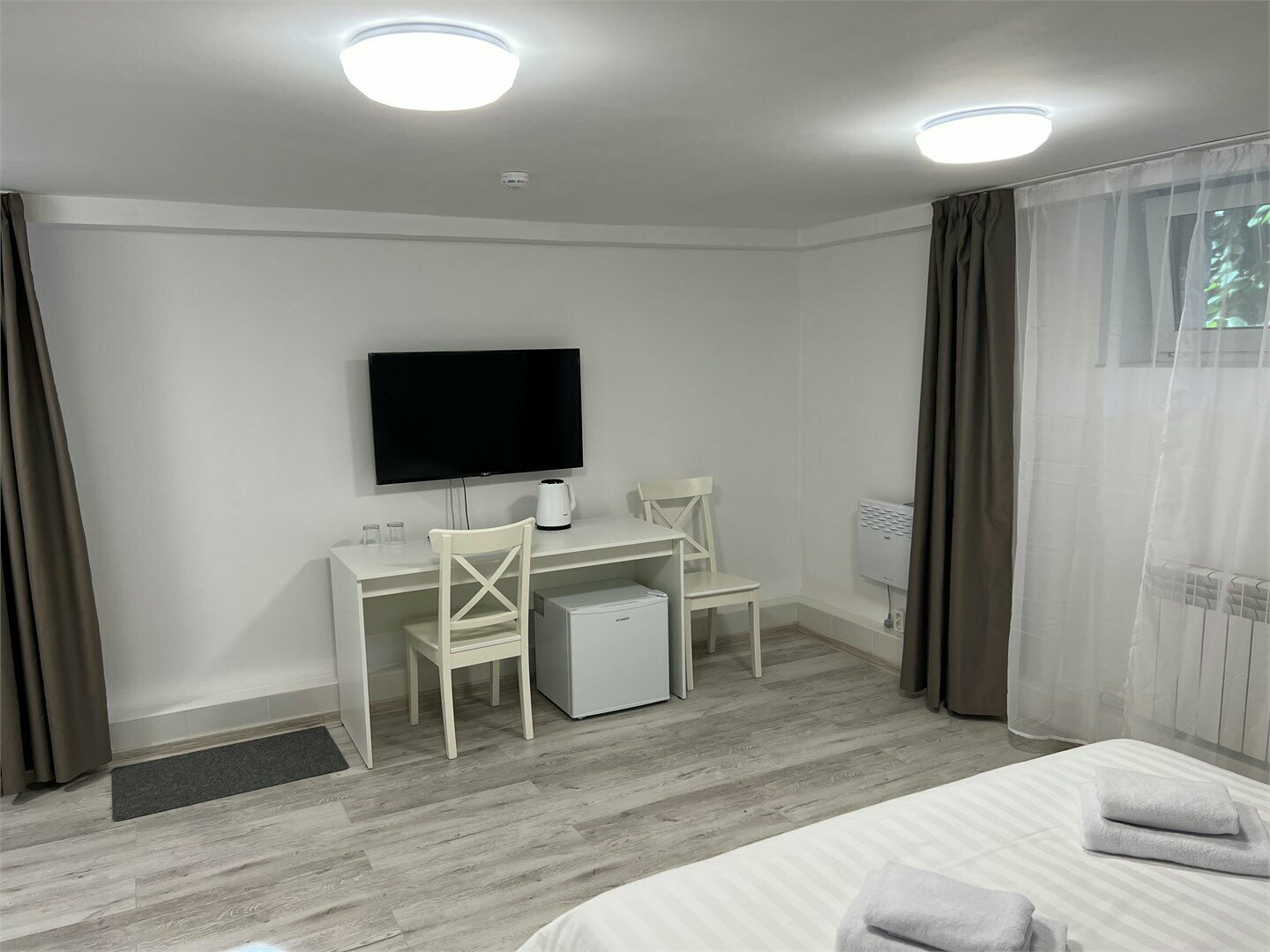 Новый корпус двуспальная кровать - цокольный этаж