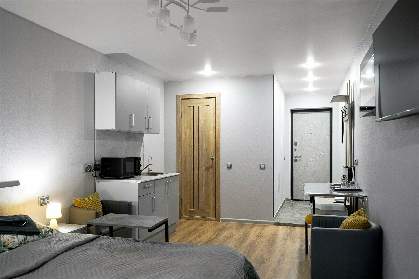 Комфорт (с камином и креслом-кроватью)