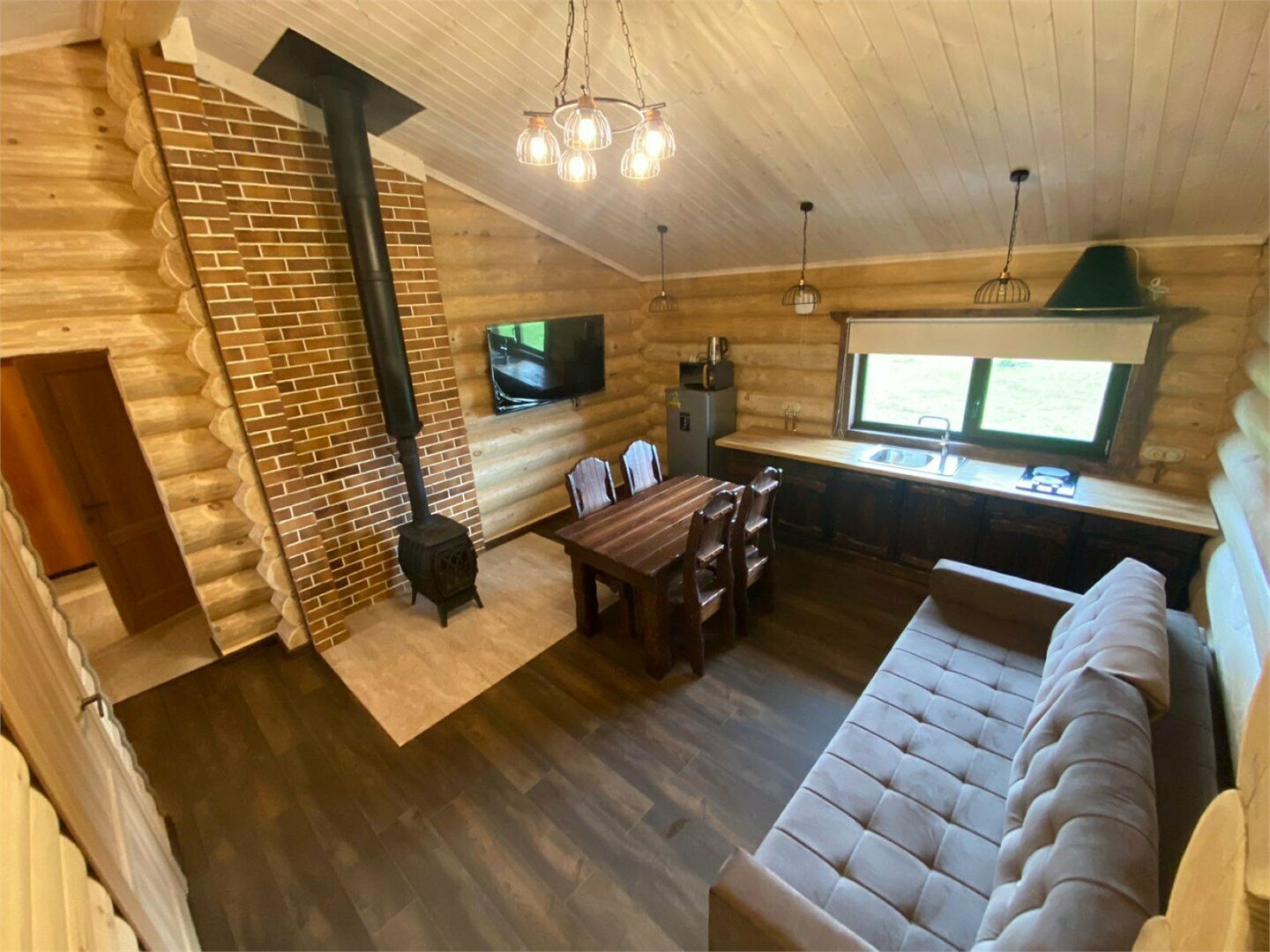 №2 Мини коттедж с баней