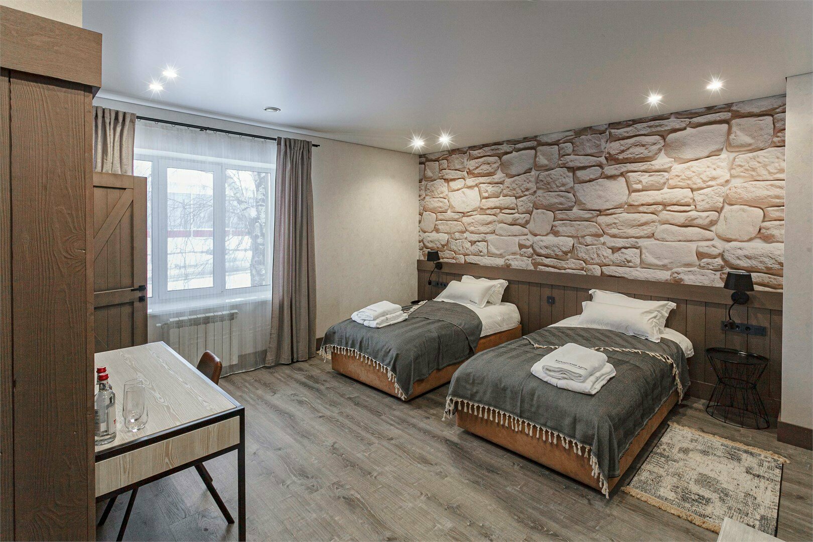 Стандартный двухместный номер с 1 кроватью или 2 отдельными кроватями