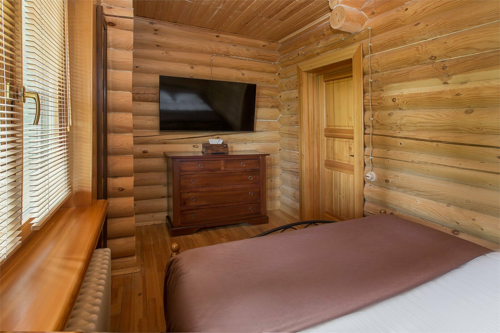 Шале с купелью и финской сауной