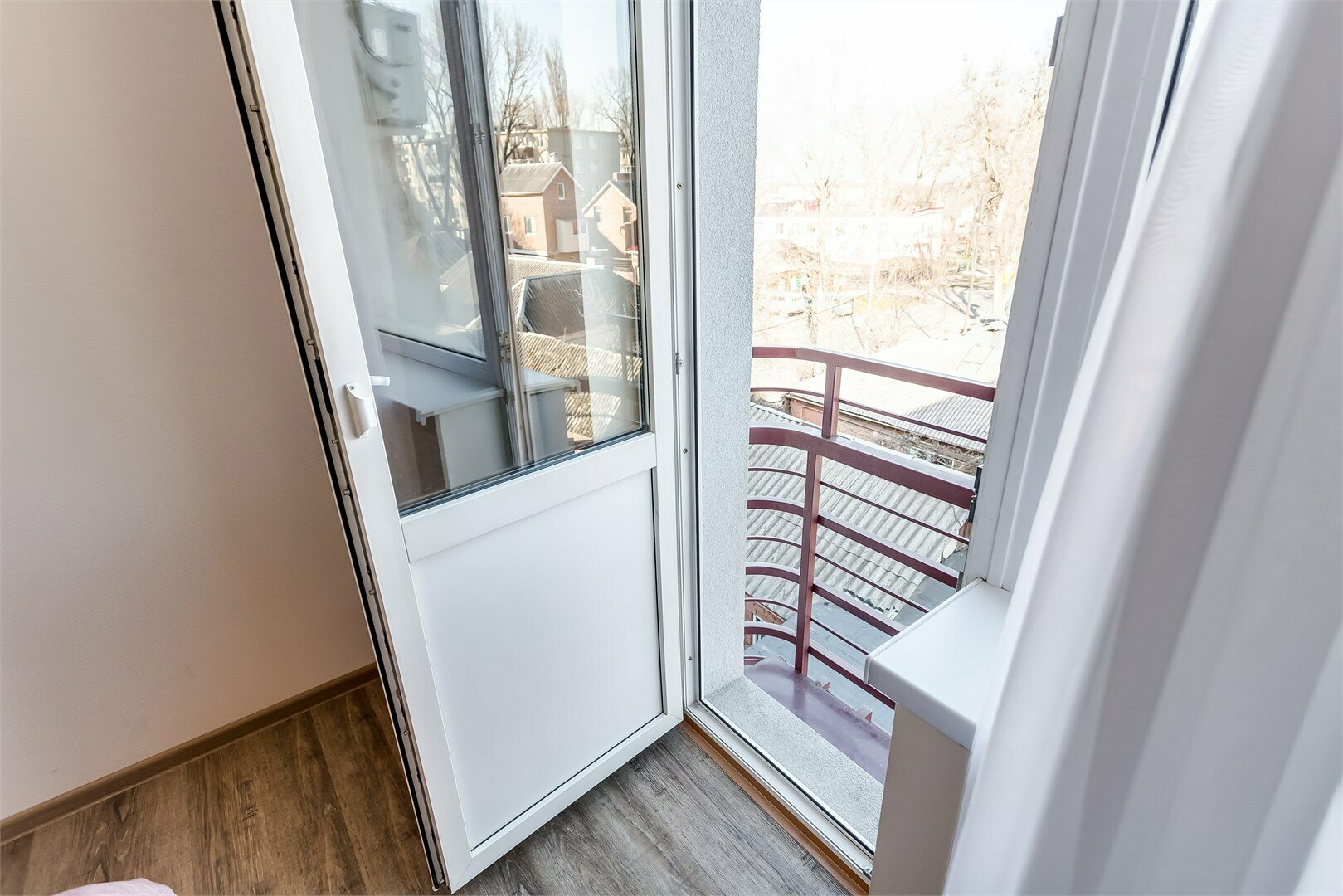 Апартаменты Делюкс с балконом со своим санузлом и кухней