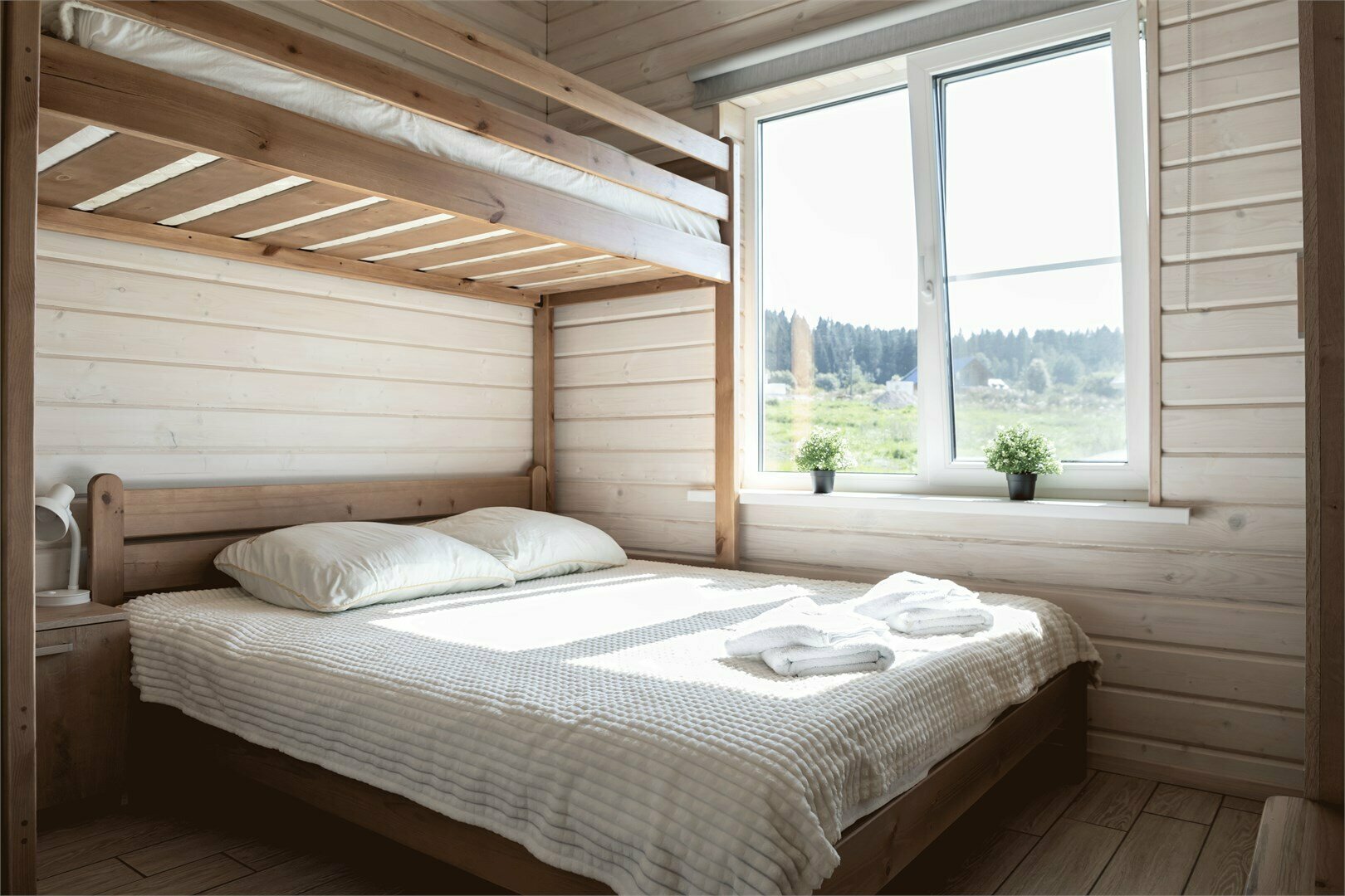 Черничный с сауной 90м2