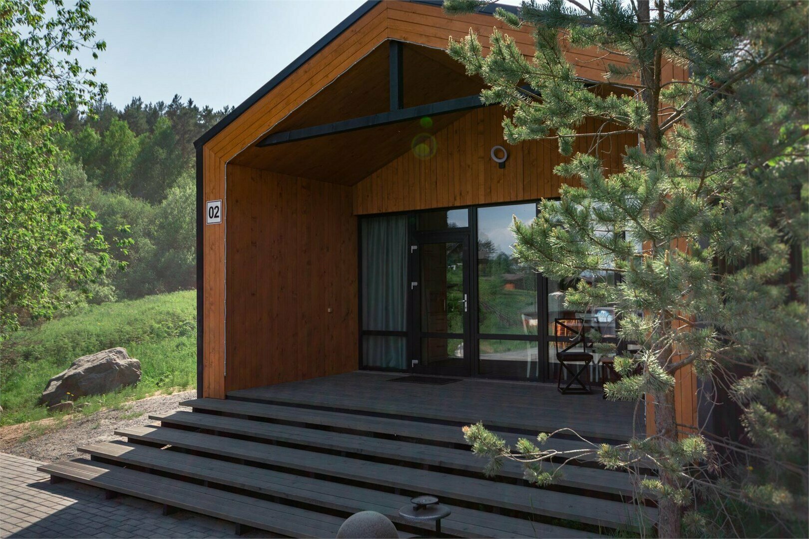 Черная жемчужина Барн 45м2