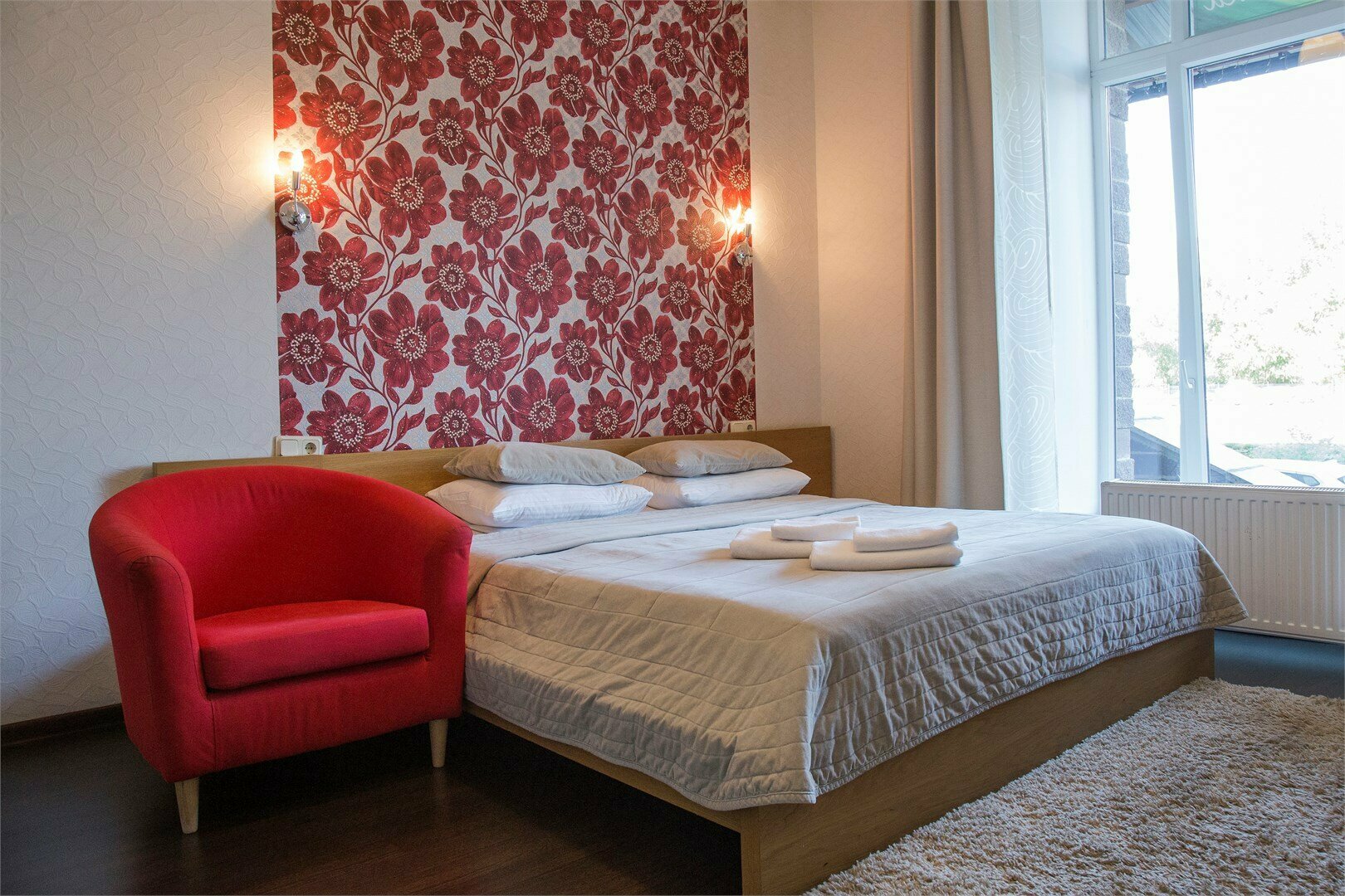 Двухместный номер с 1 кроватью или 2 отдельными кроватями, вид на канал