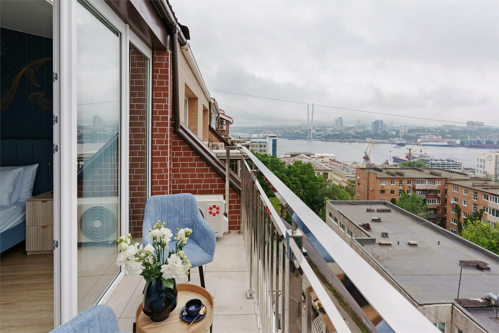 № 7 SEA VIEW LUX (с балконом, вид на море)