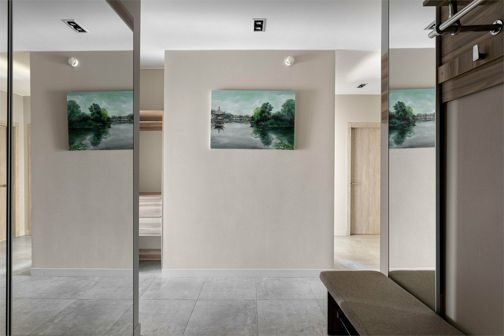 Grand апартамент для 8-ми гостей с видом на город