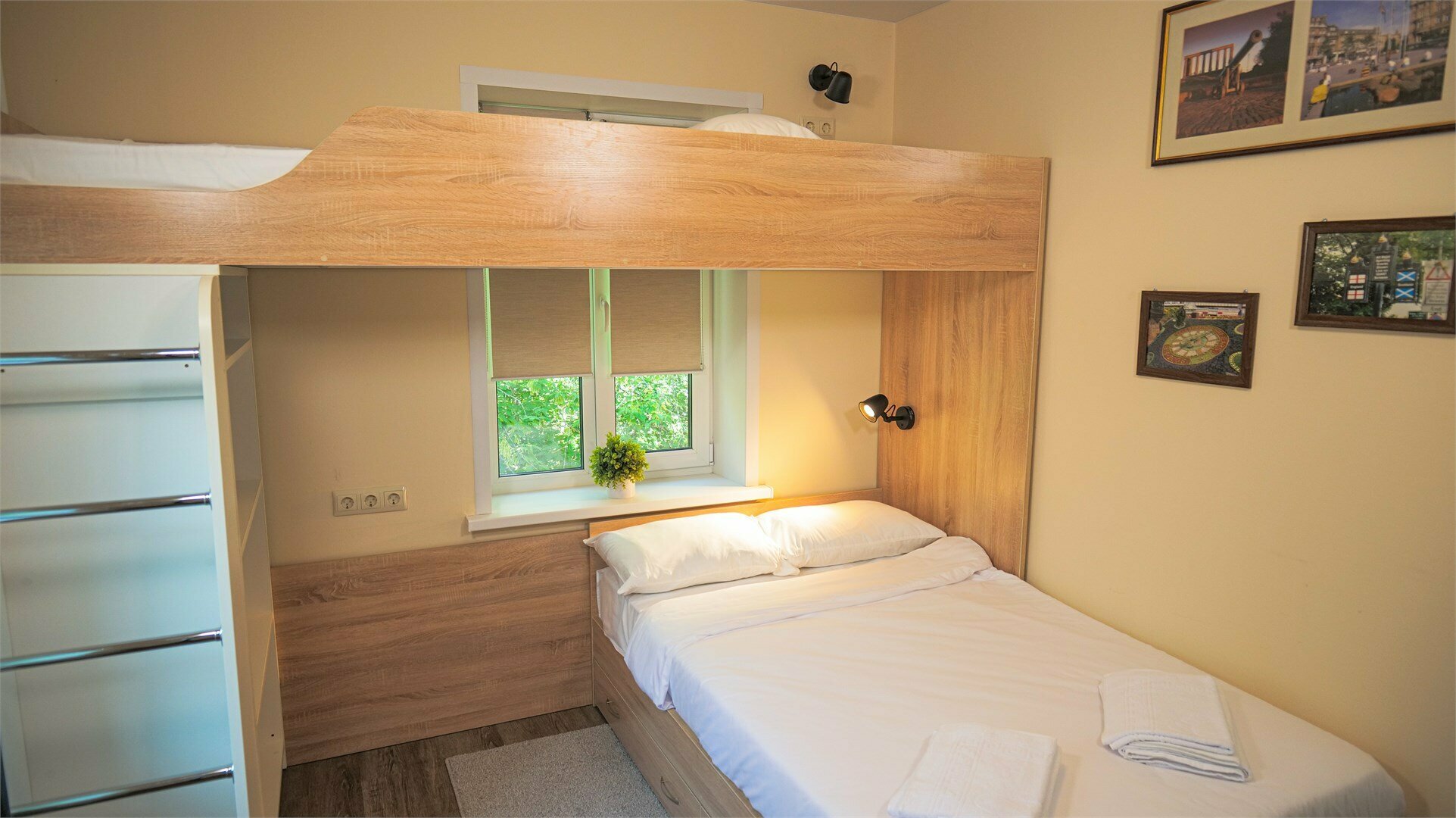 Двухместный номер с 2 отдельными кроватями и душем