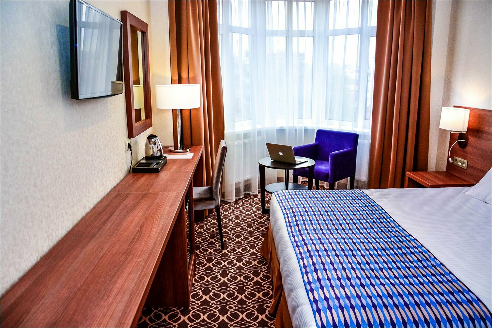 Улучшенный двухместный номер Делюкс с 1 кроватью или 2 отдельными кроватями