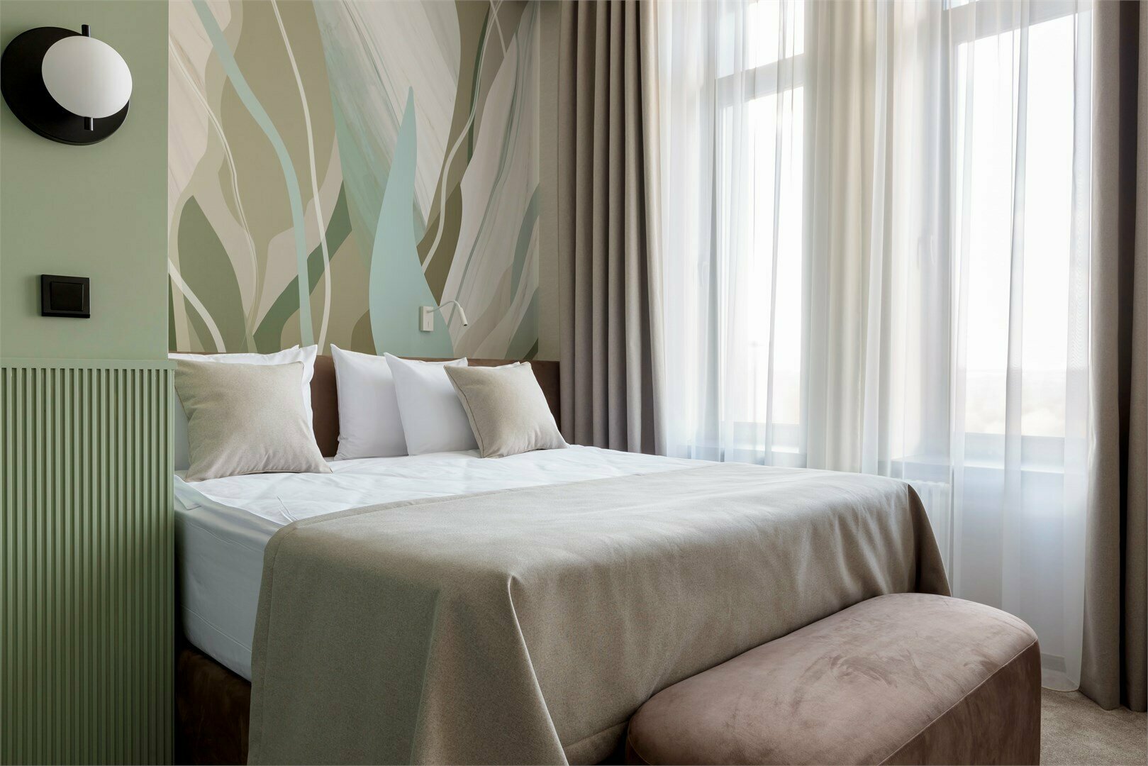 Апартаменты трехкомнатные с террасой