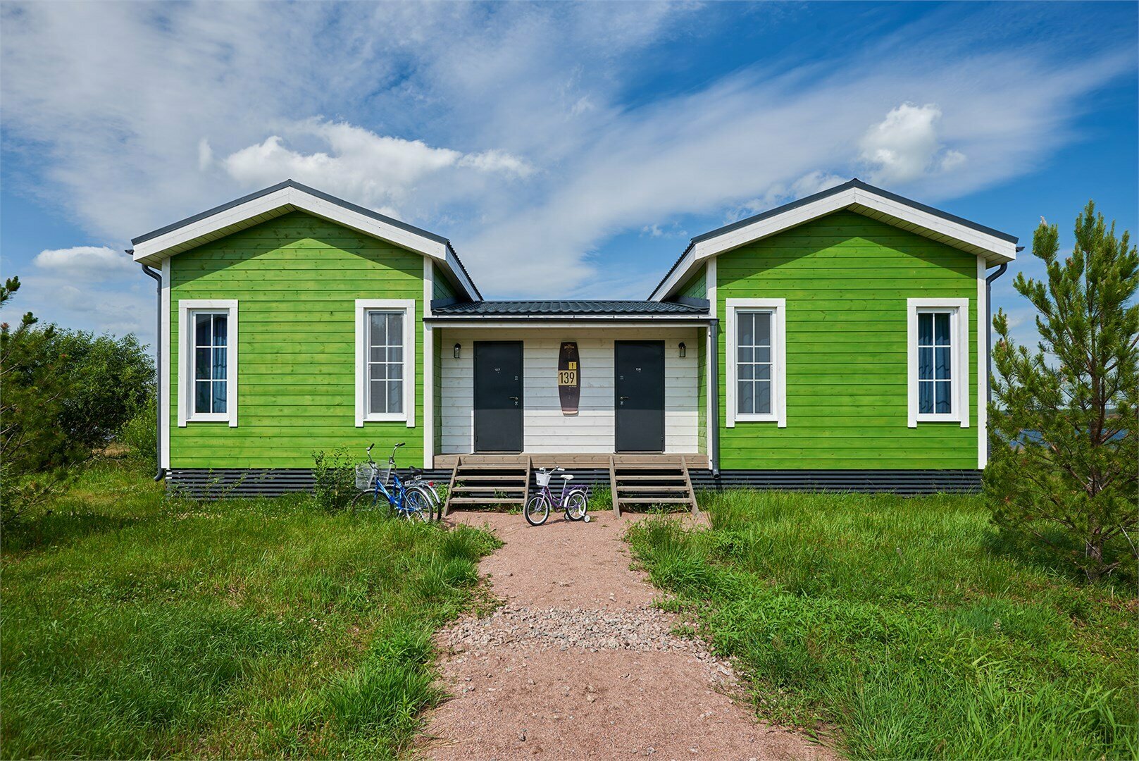 Номер в пляжном доме с террасой - вторая линия