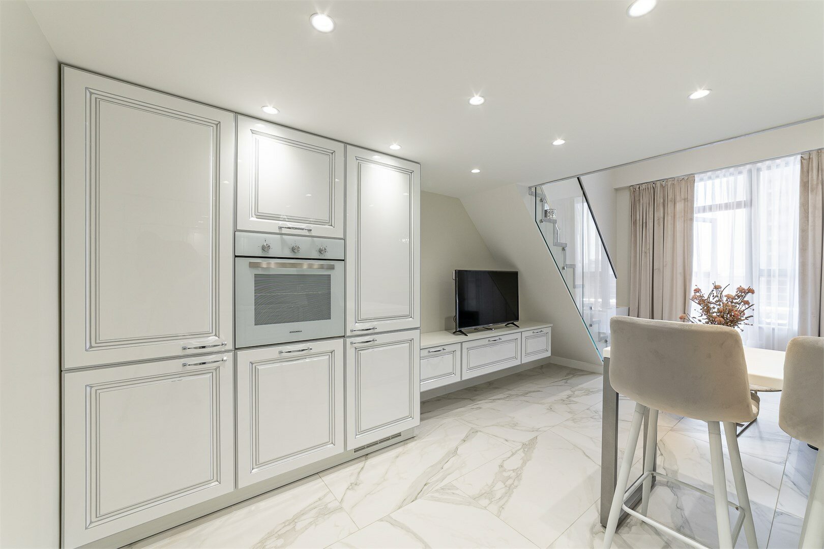 Двухуровневые апартаменты