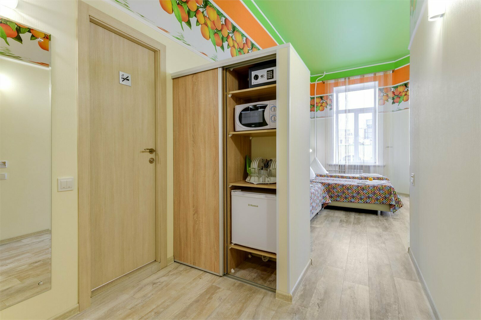 Трехместный номер «Комфорт» с душем