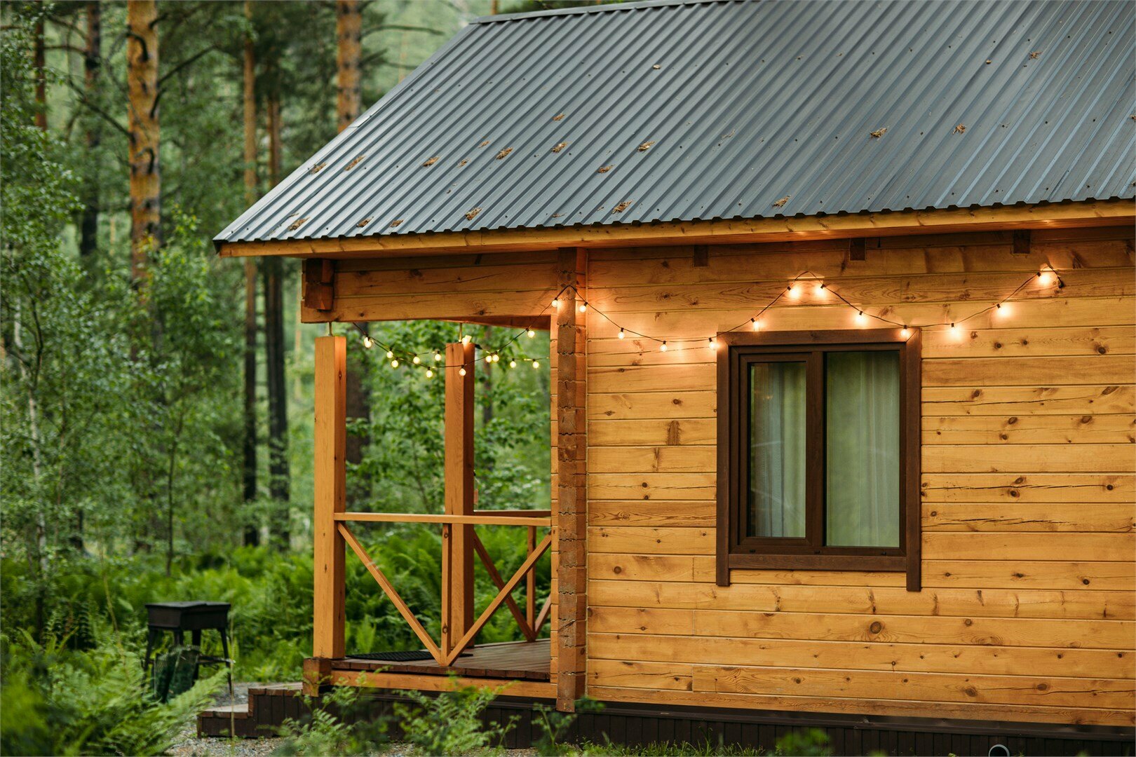 Домик с террасой