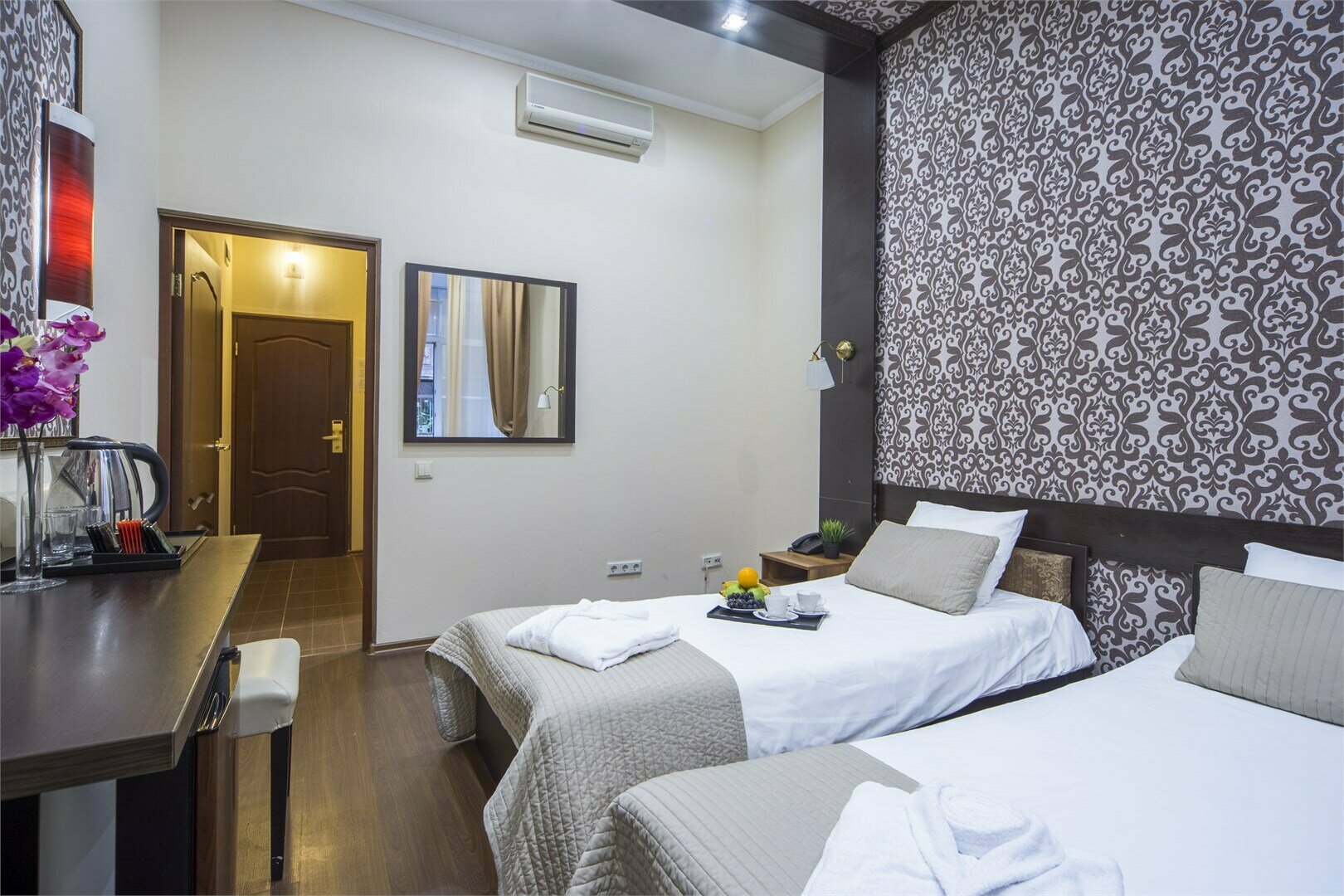 Стандартный двухместный номер с 1 кроватью или 2 отдельными кроватями