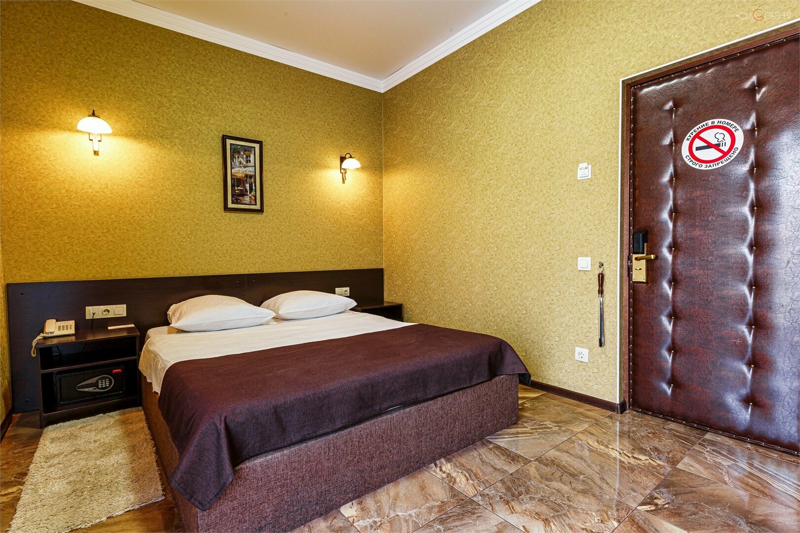 Двухместный номер с 1 кроватью и балконом