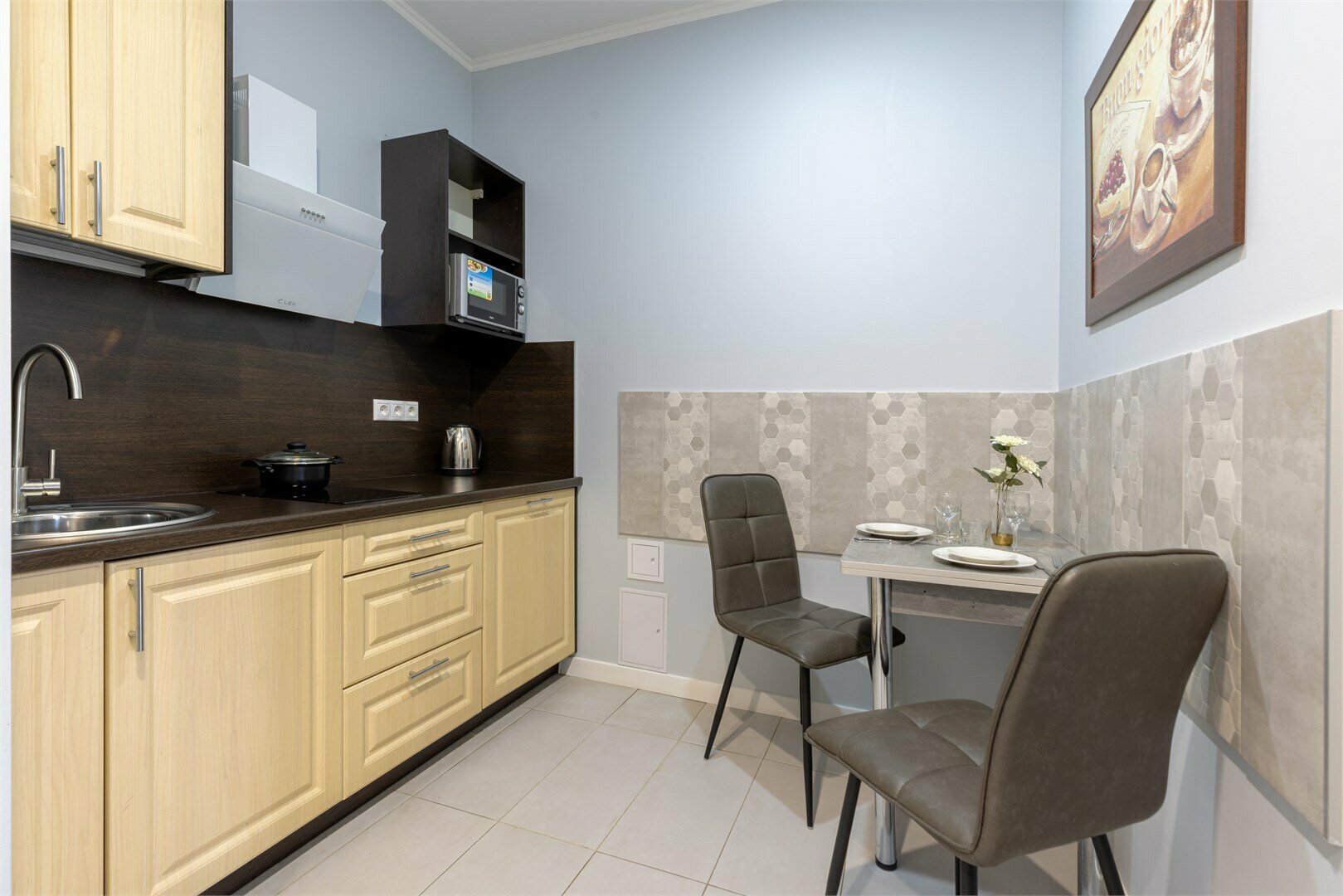 Улучшенная студия c джакузи и видом на Рубинштейна