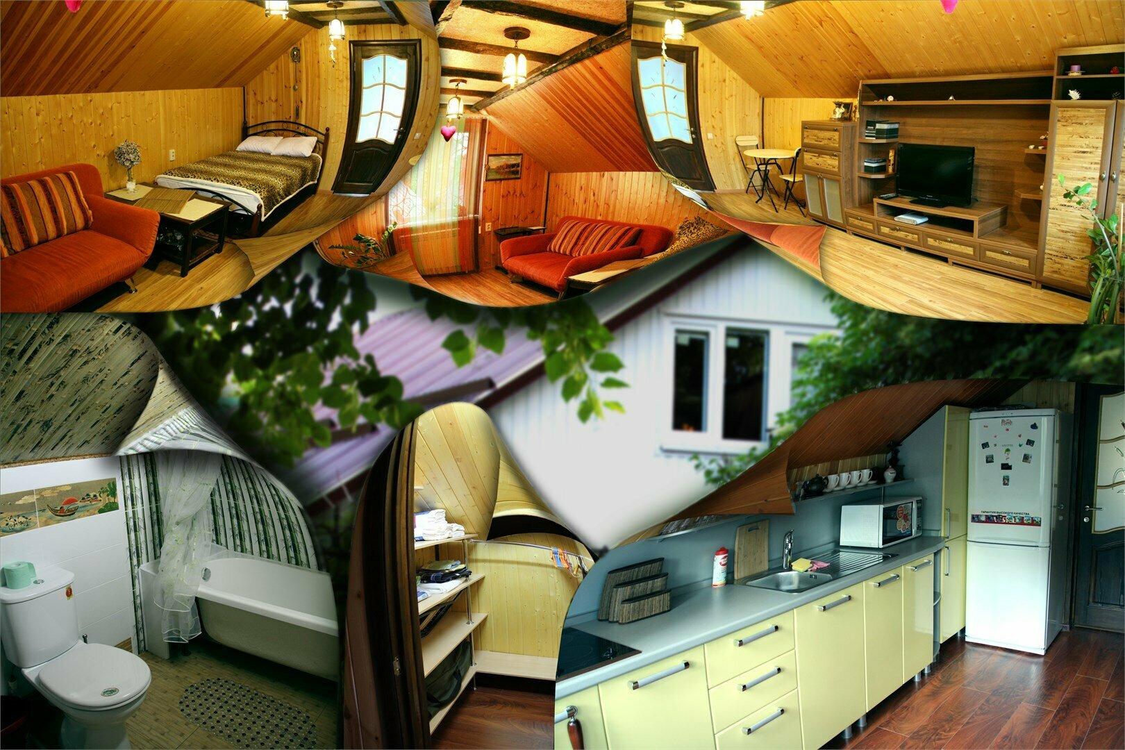 Романтичный номер на двоих (в Мини-отель на Анджиевского д.26)