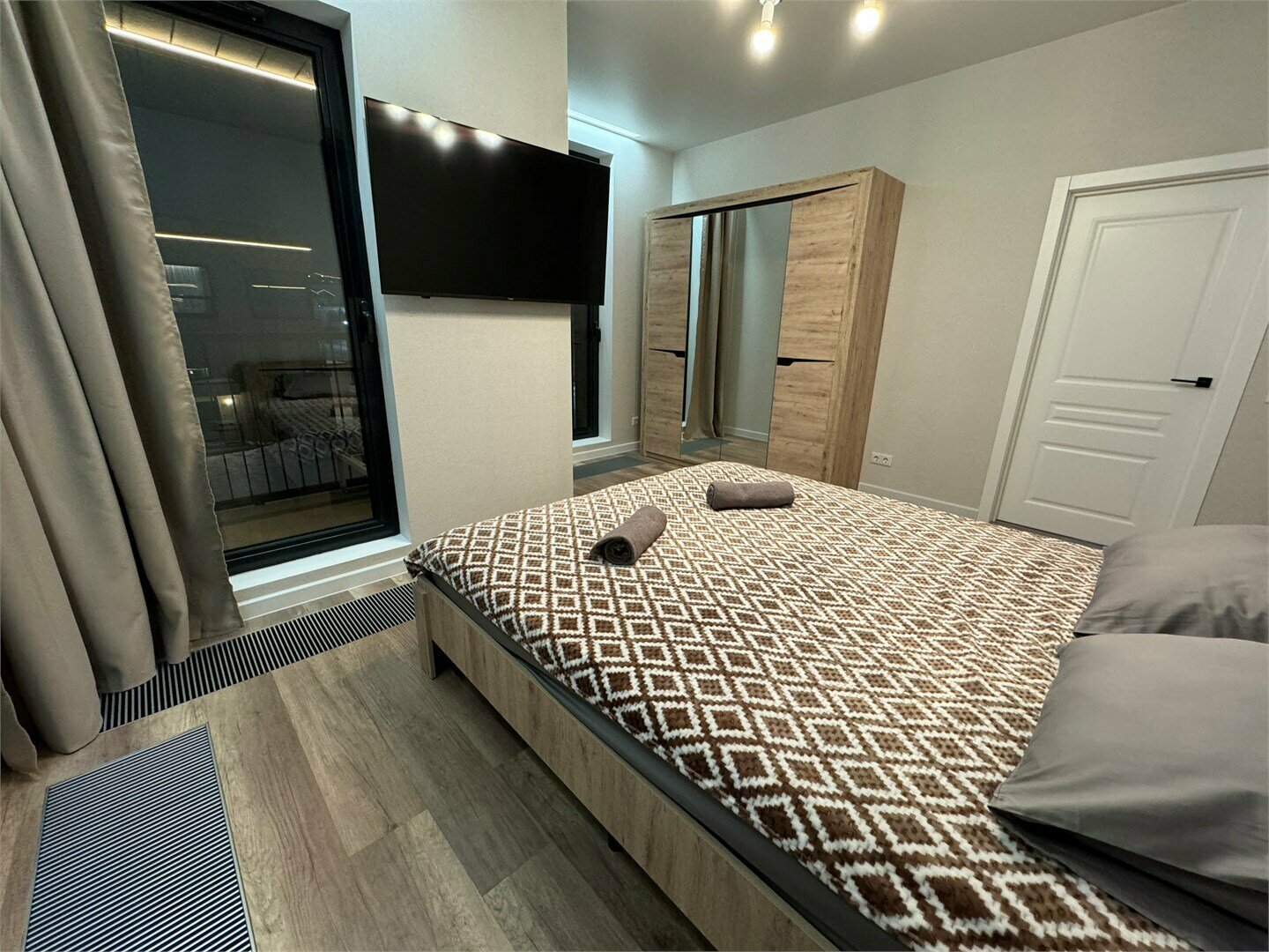 Апартаменты Adventure Park с двумя спальнями 65м.