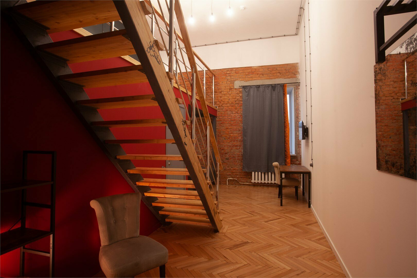 Двухуровневый четырехместный номер