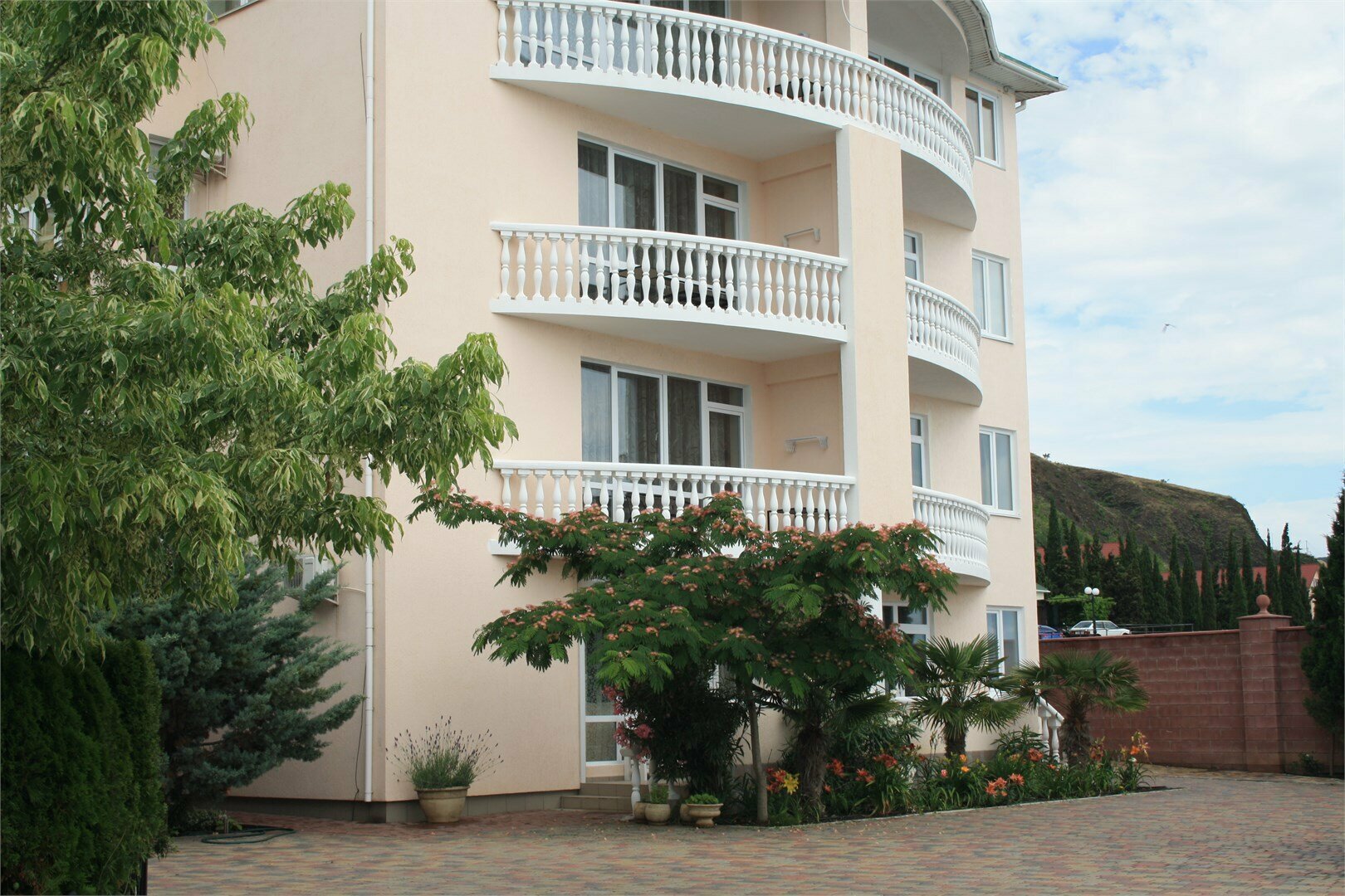 Номер студио с видом на море