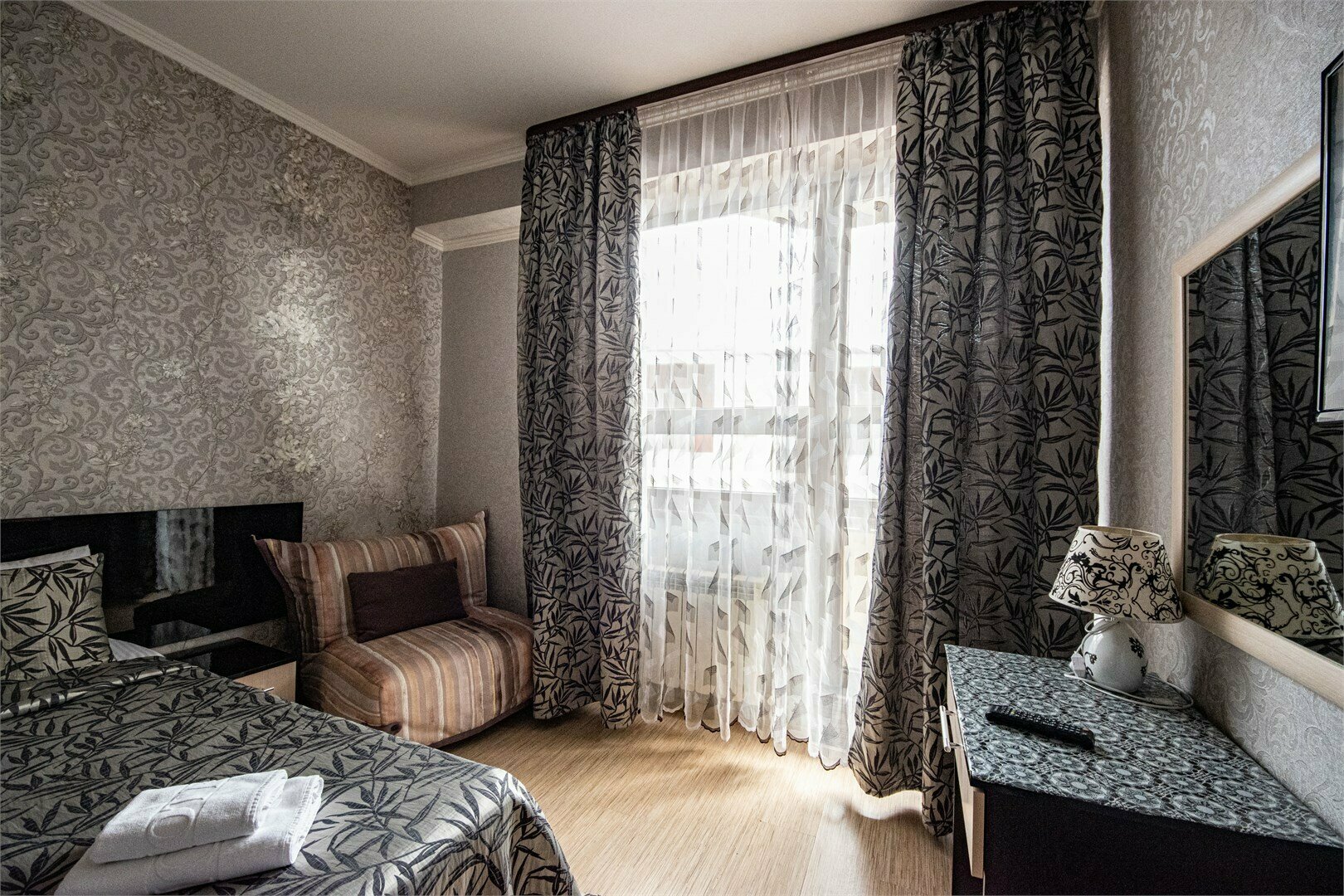 Апартаменты с балконом на 4 человека