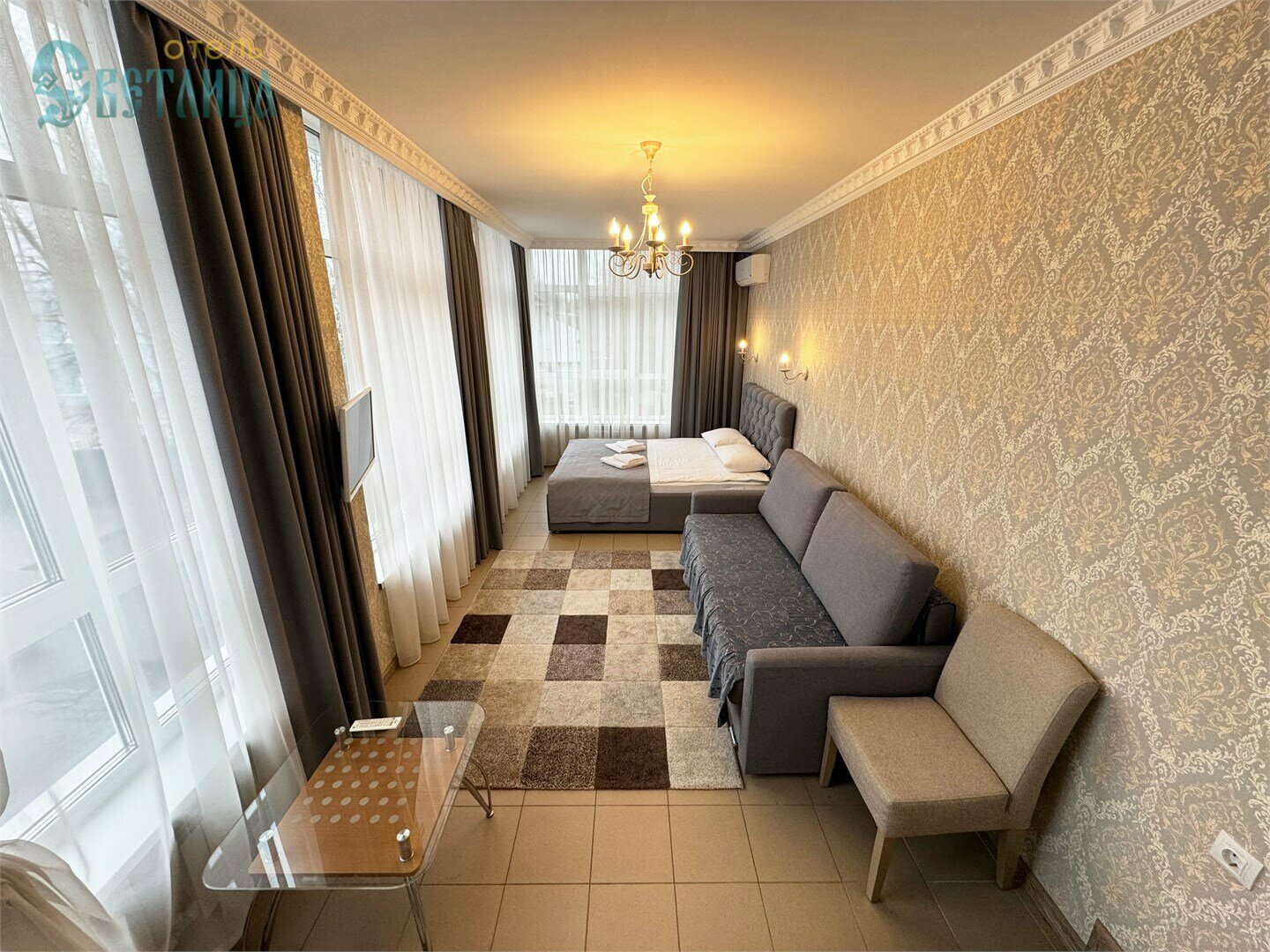 Апартаменты с двумя спальнями