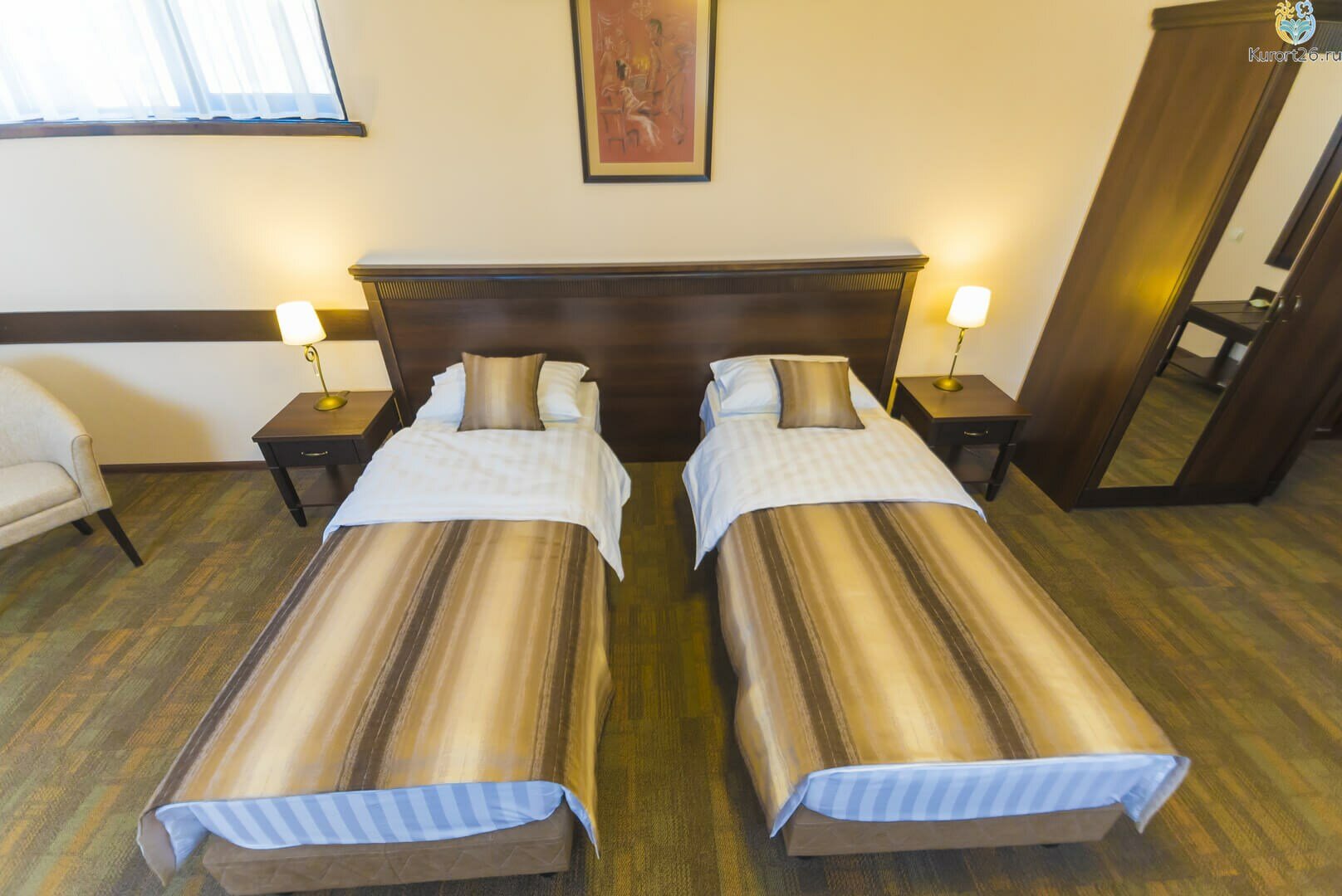 Однокомнатный двухместный