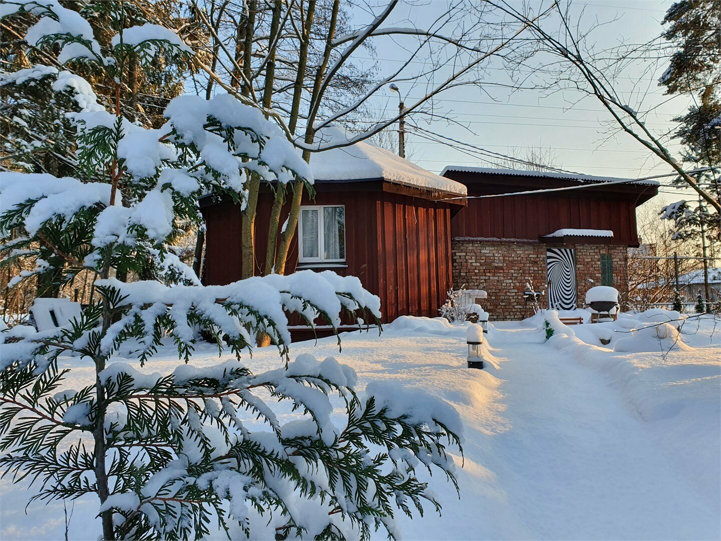 Коттедж-юрта на 2+1 гостей