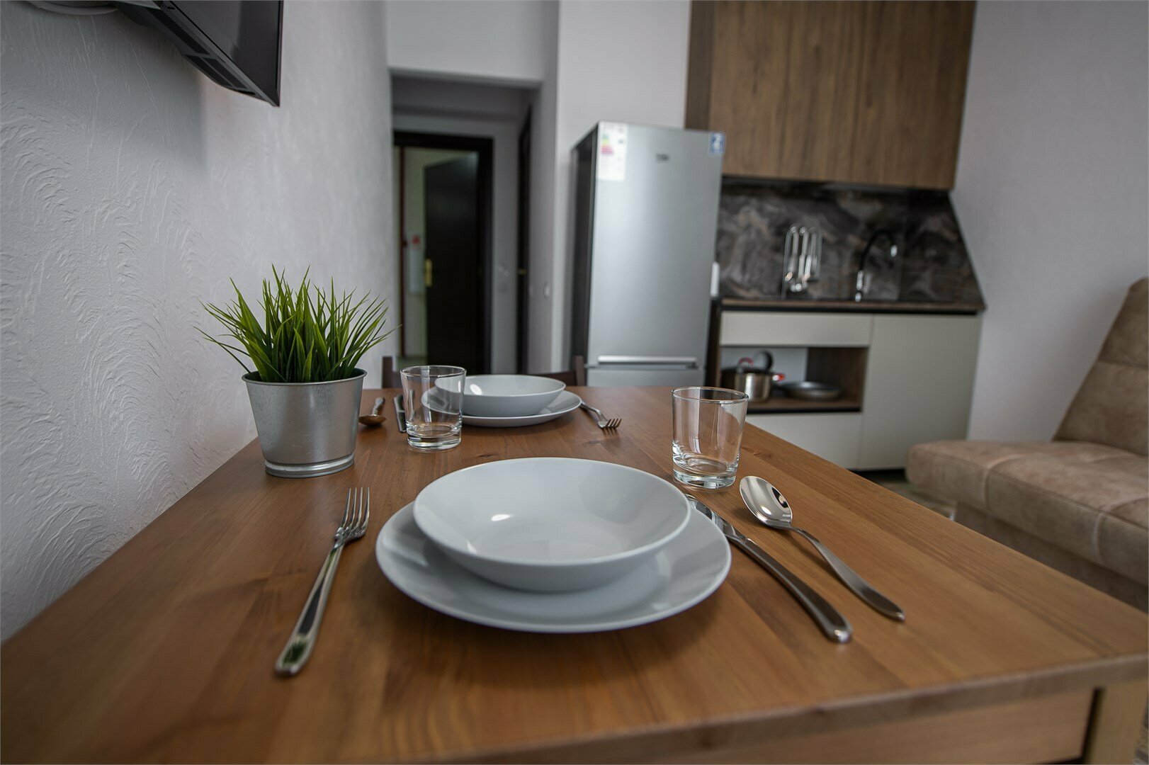 Апартаменты с 1 спальней