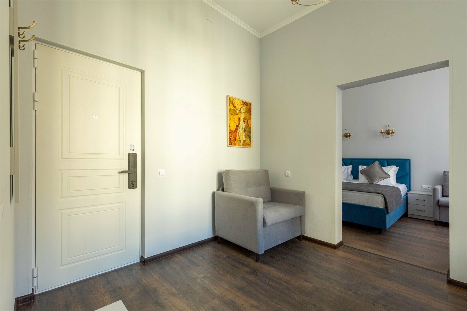 Делюкс Апартаменты с кроватью "Кинг-Сайз" и видом во внутренний дворик №6