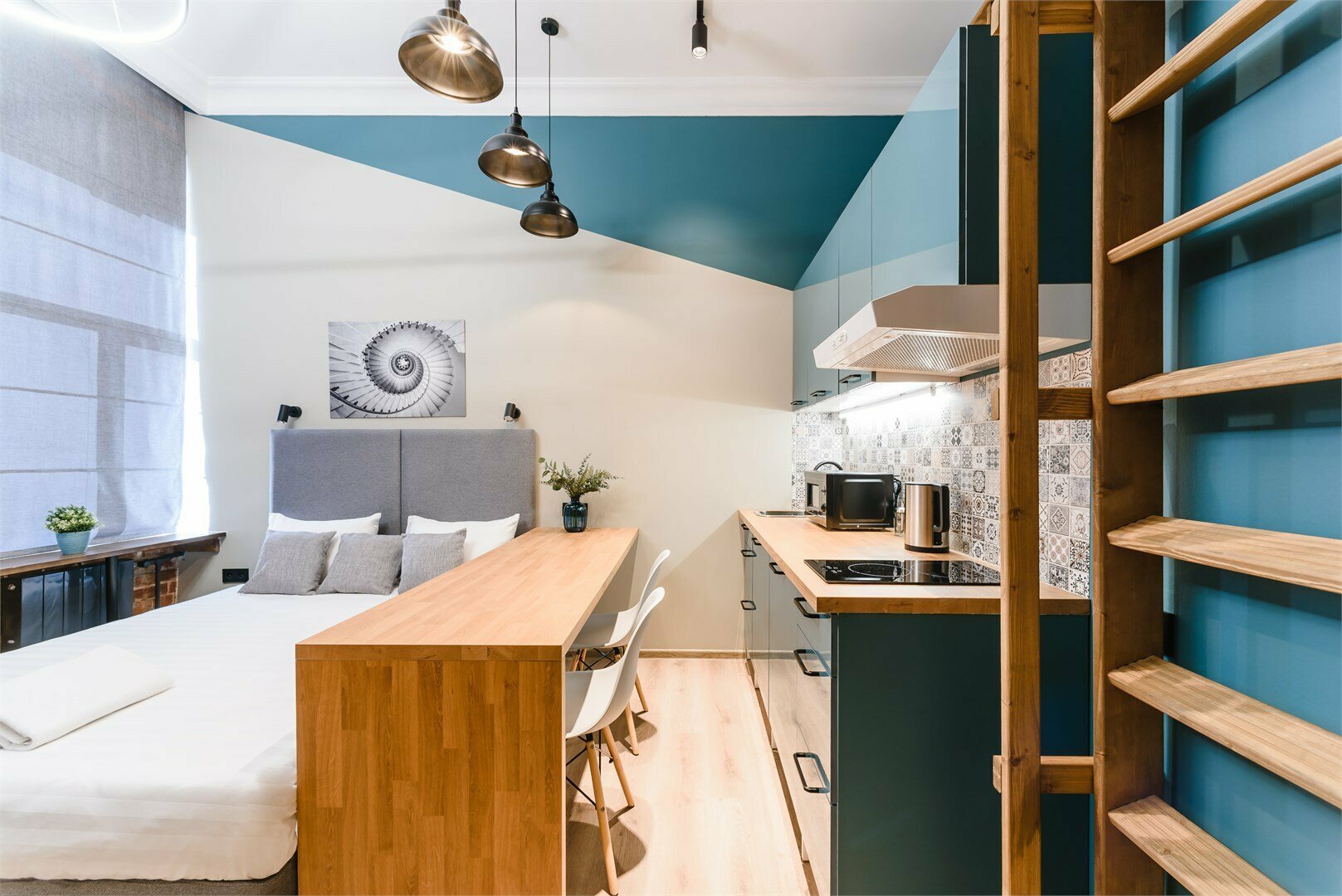 Двухуровневый четырехместный номер