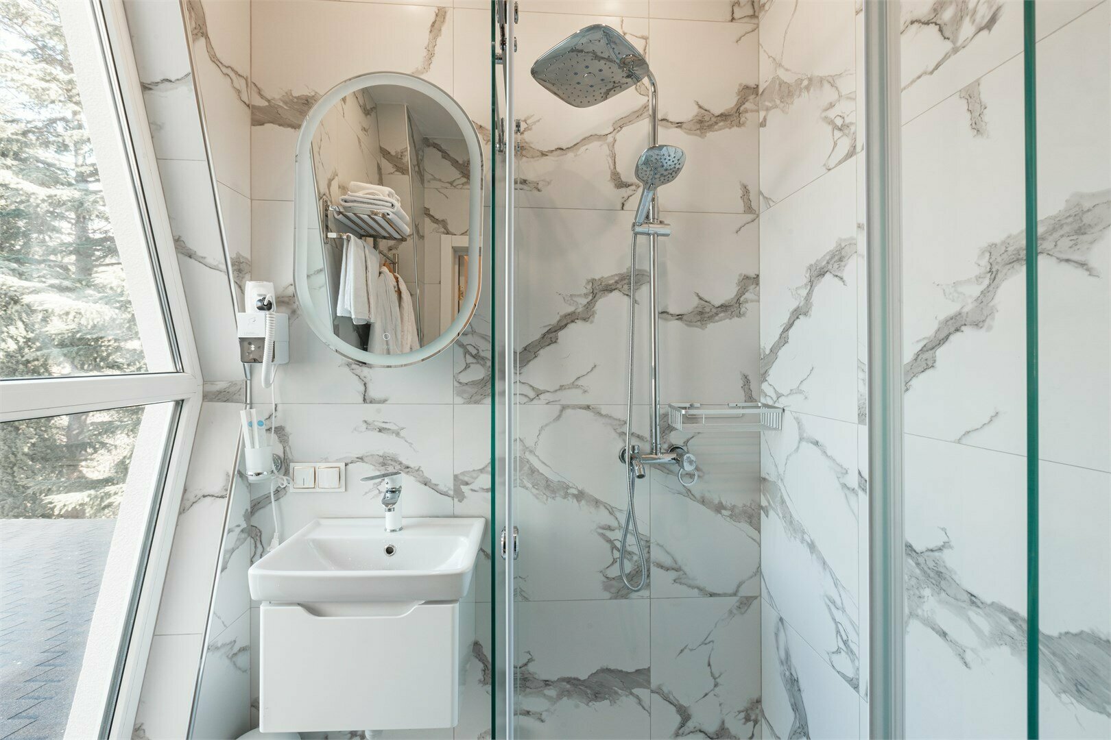 Студия с видом на парк