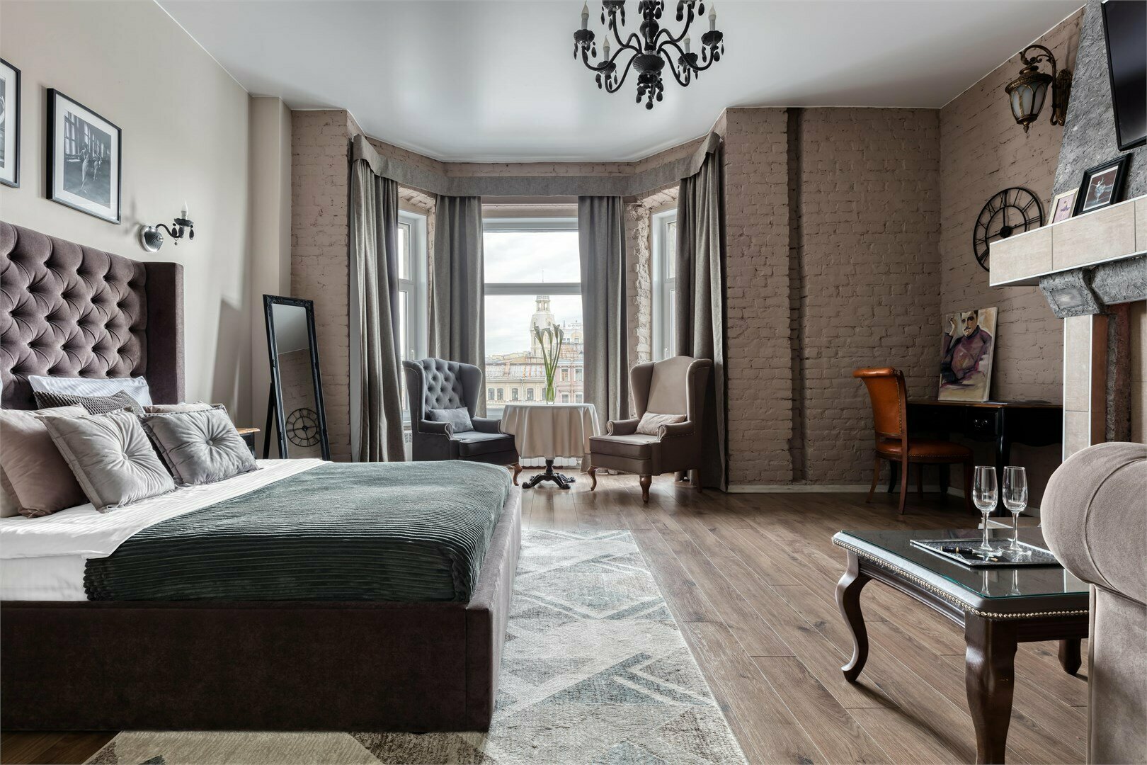 Люкс с видом на Фонтанку