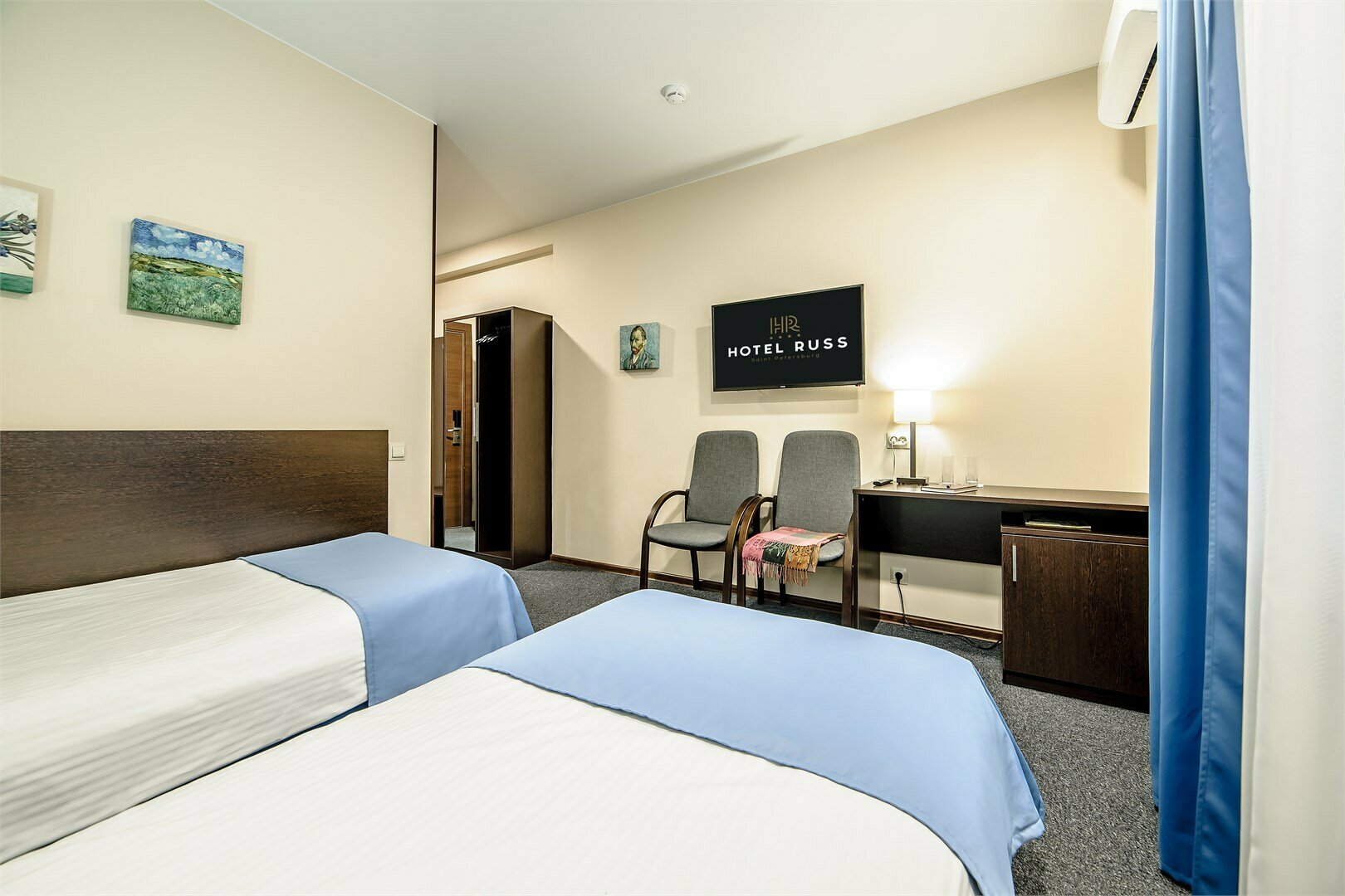 Двухместный номер с 2 отдельными кроватями