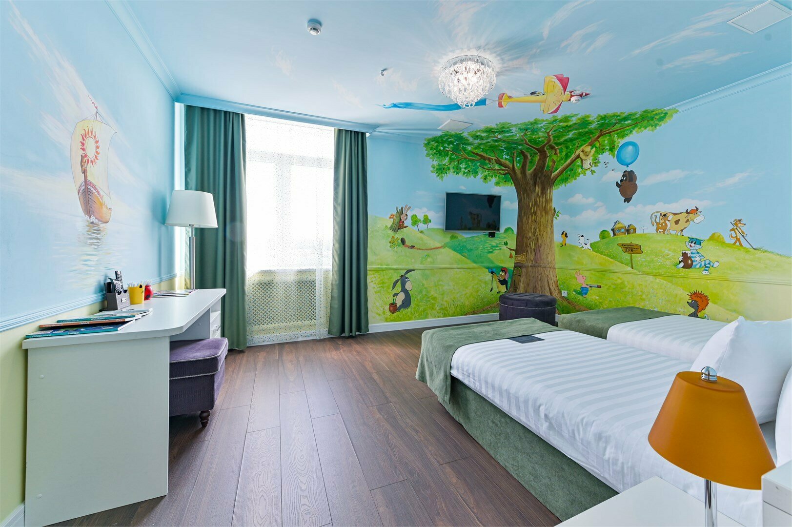 Четырехместный номер Делюкс