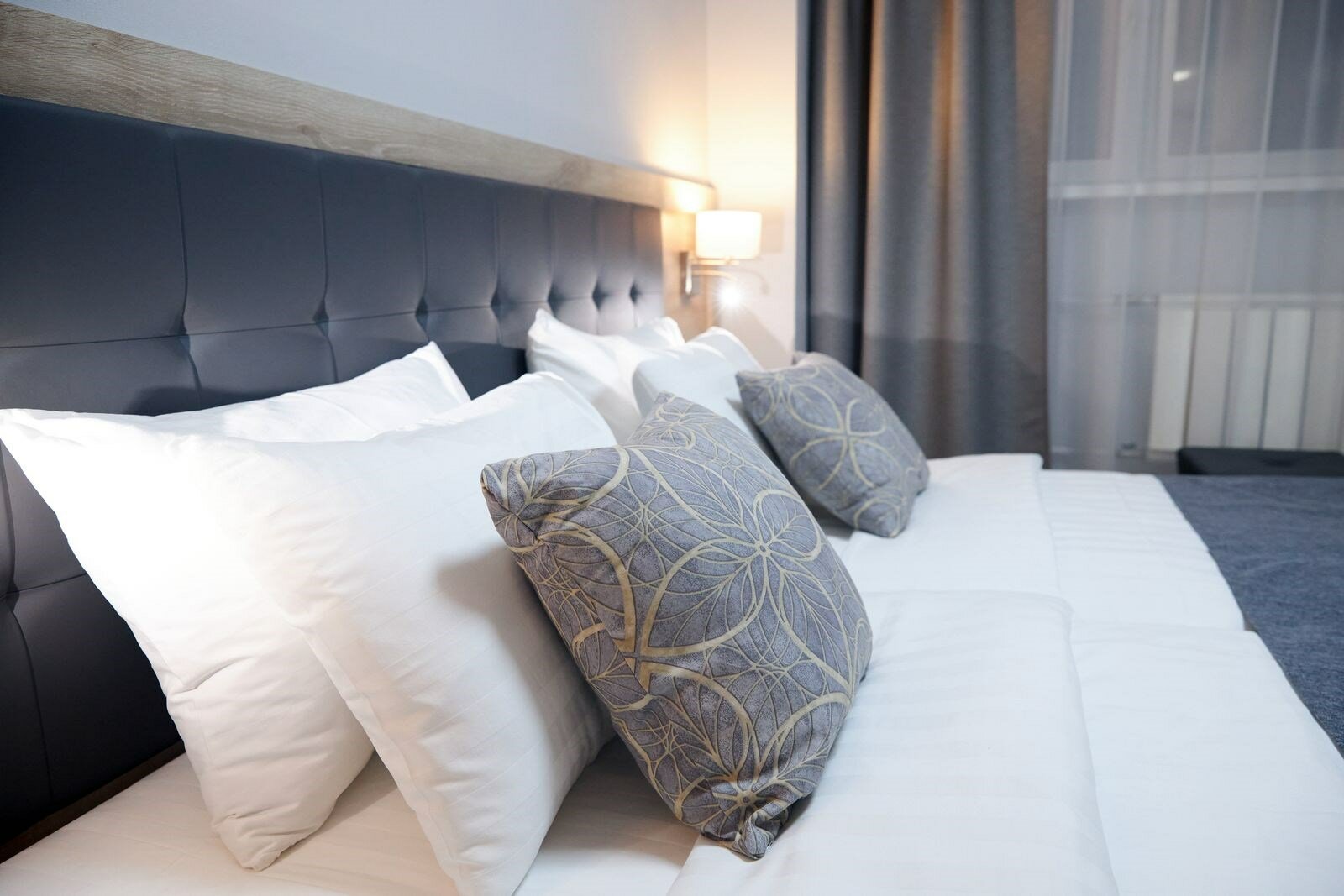 Улучшенный двухместный номер с 1 кроватью или 2 отдельными кроватями, вид на город