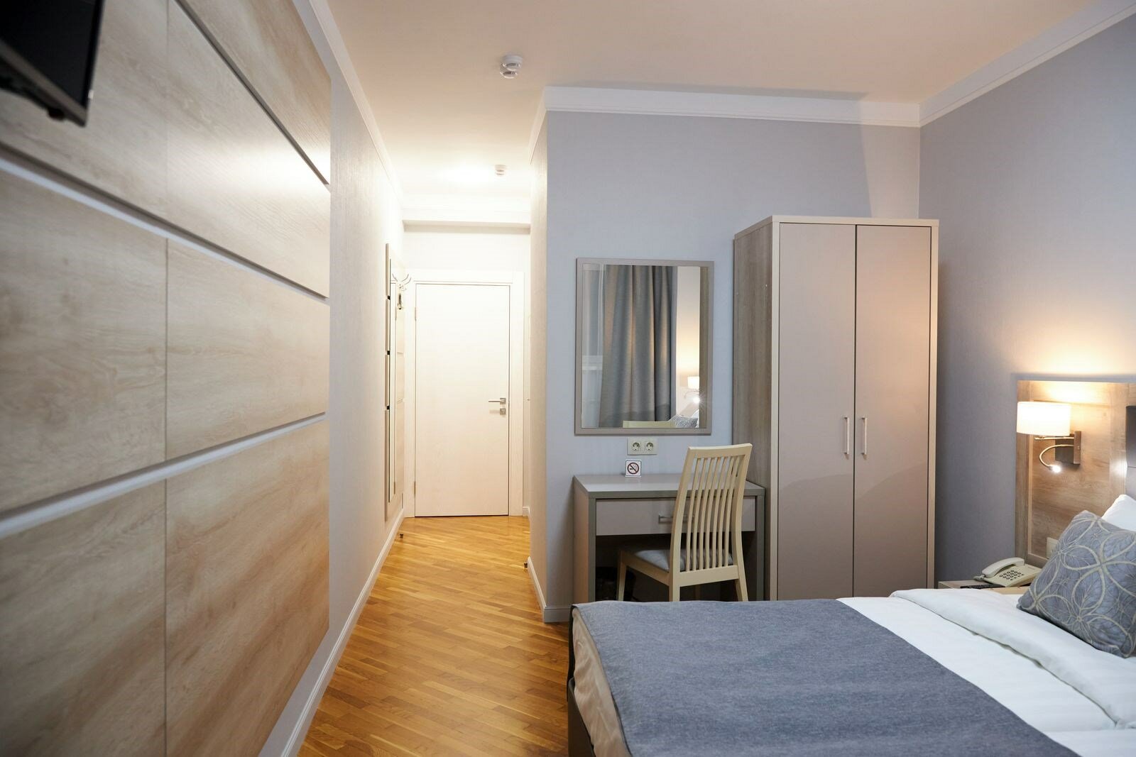 Улучшенный двухместный номер с 1 кроватью или 2 отдельными кроватями, вид на город