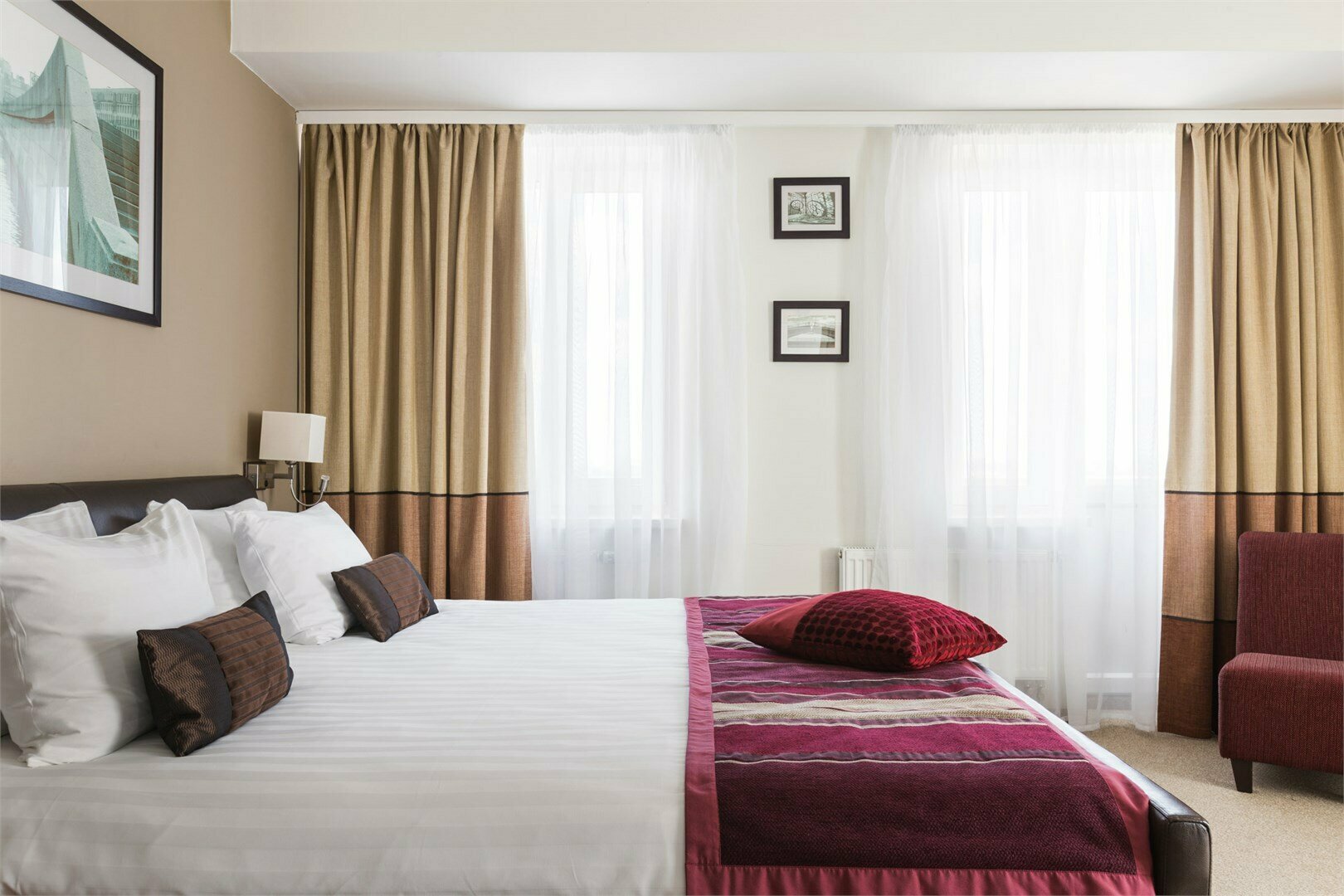 Апартаменты с одной спальней и мини-кухней