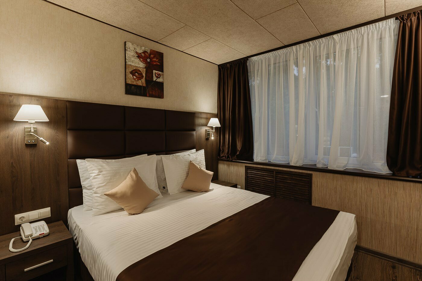 Улучшенный номер с кроватью размера «king-size»