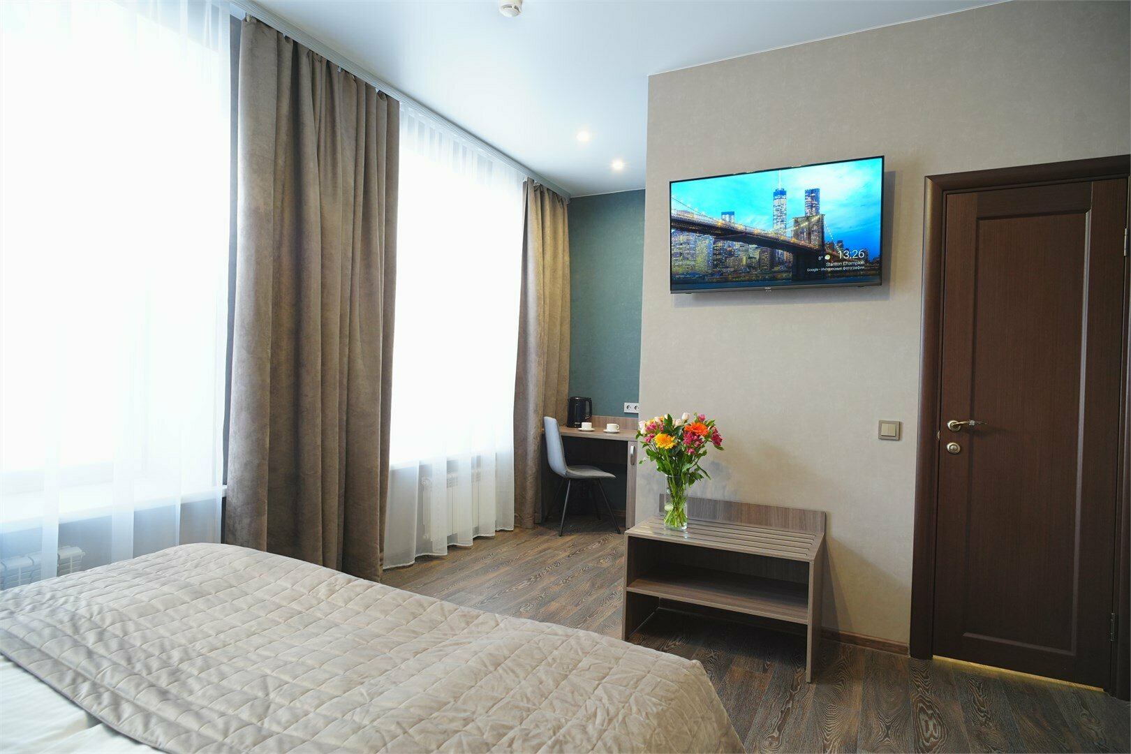 Комфорт с 1 двуспальной кроватью или 2-мя односпальными