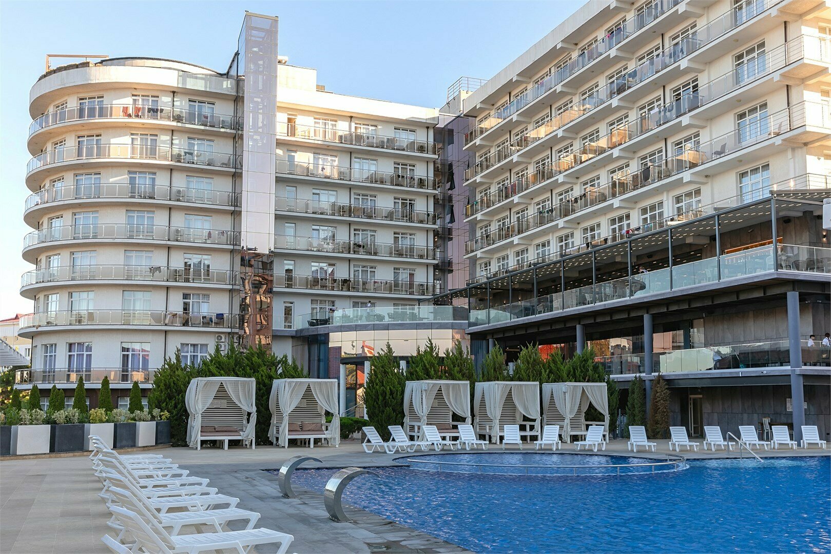 Делюкс двухкомнатный с террасой, корпус 2 (8ми этажный корпус)