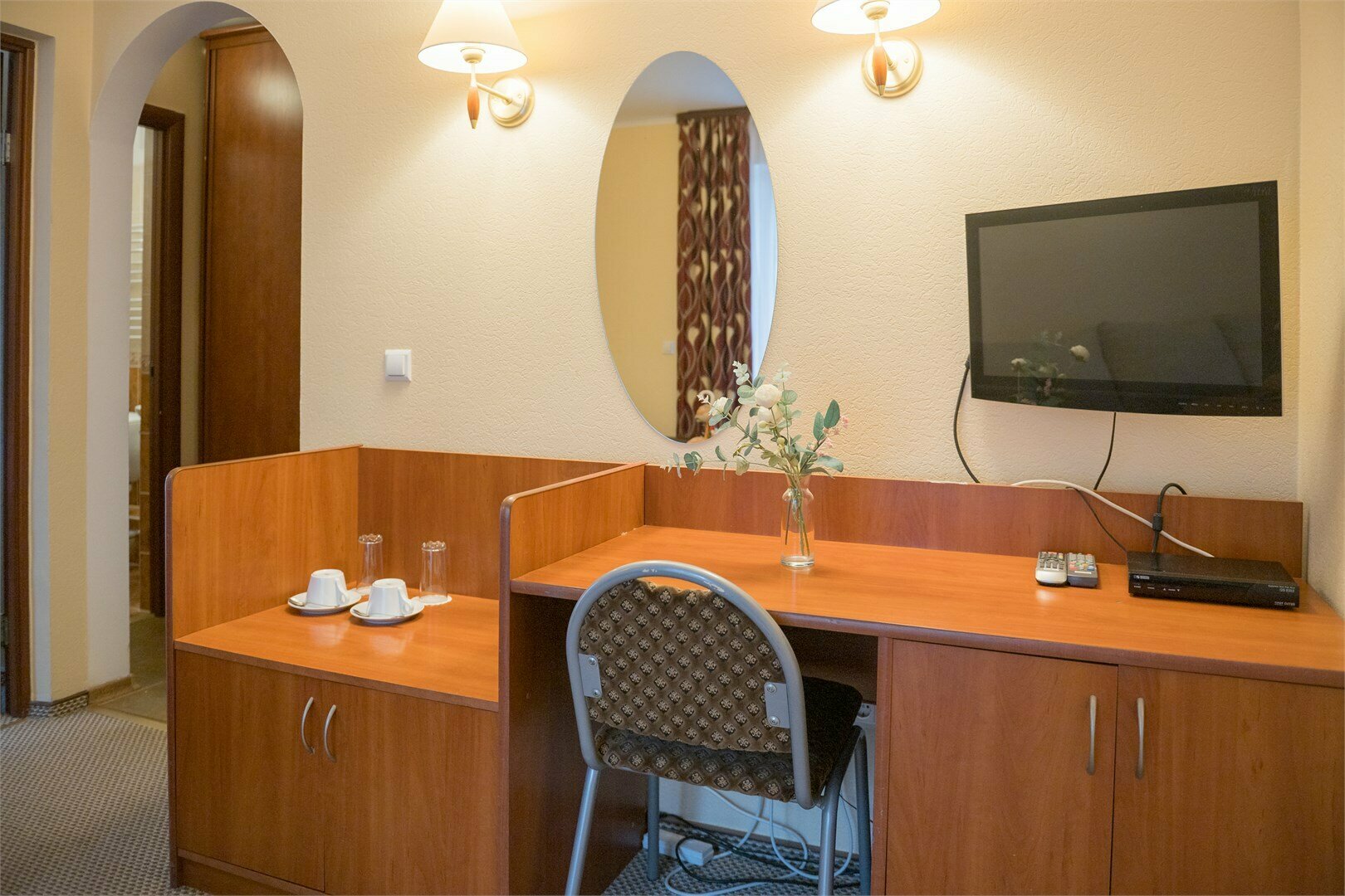 «Двухместное размещение в двух комнатах"