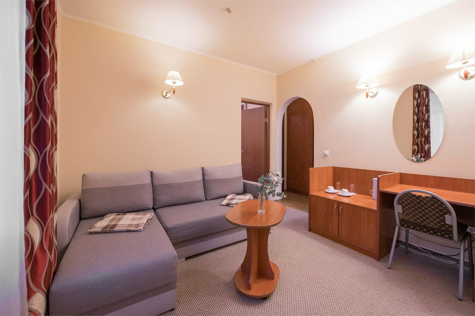 «Двухместное размещение в двух комнатах"