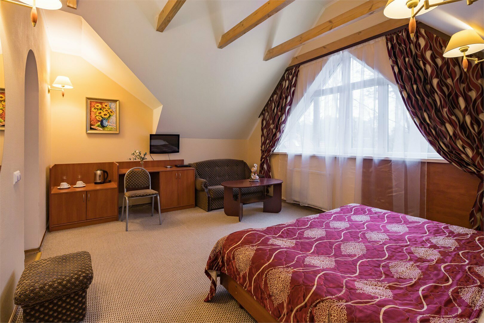 «Двухместное размещение» с 1 кроватью или 2 отдельными кроватями