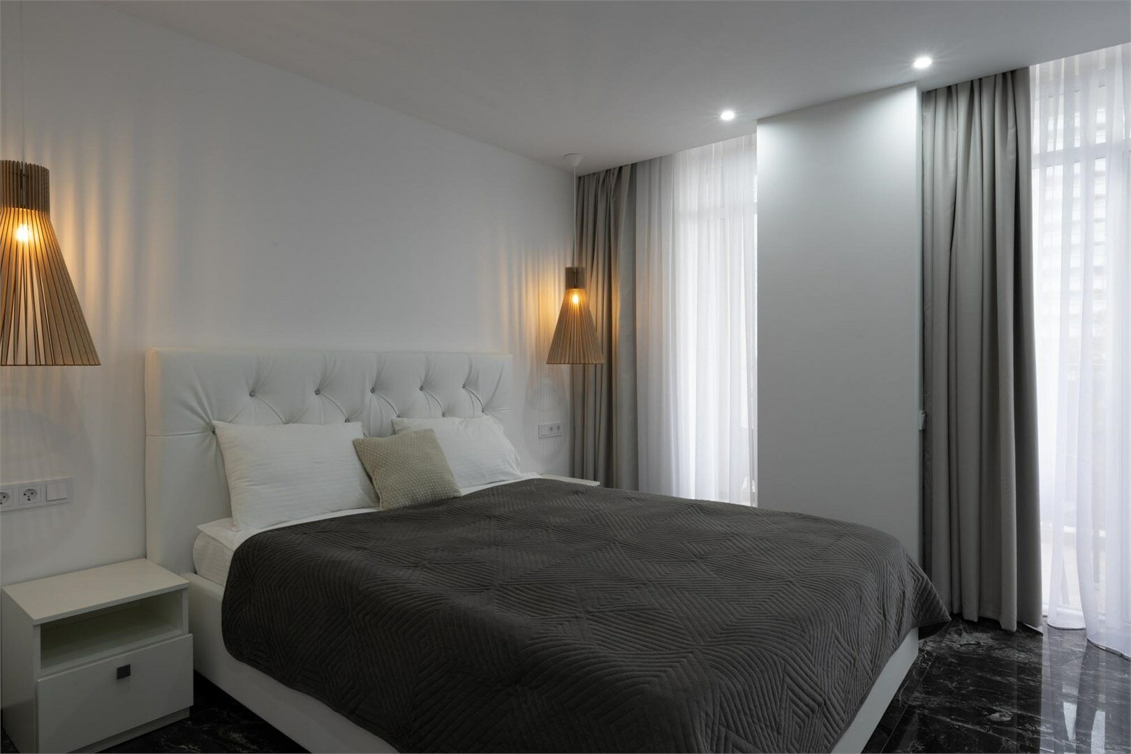 Апартаменты с балконом и видом на море