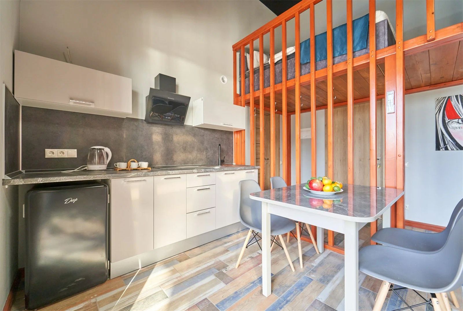 Двухуровневые апартаменты