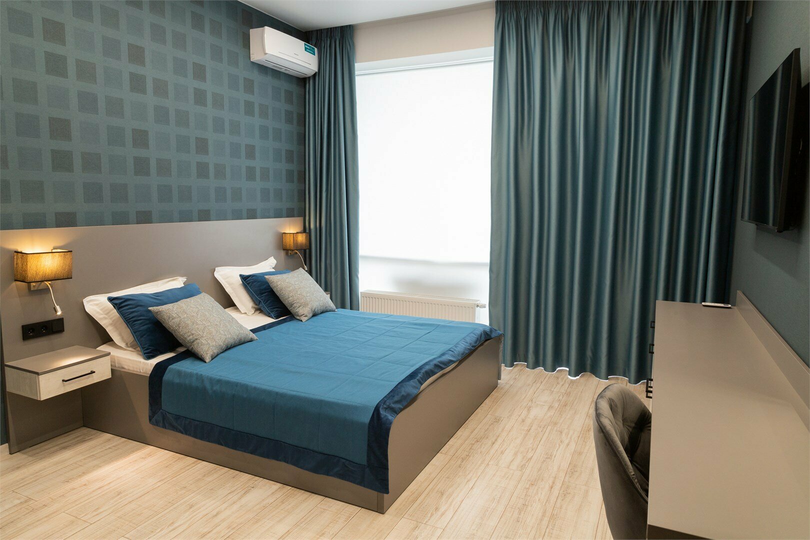 2-х комнатные апартаменты V вид на море Аква Deluxe