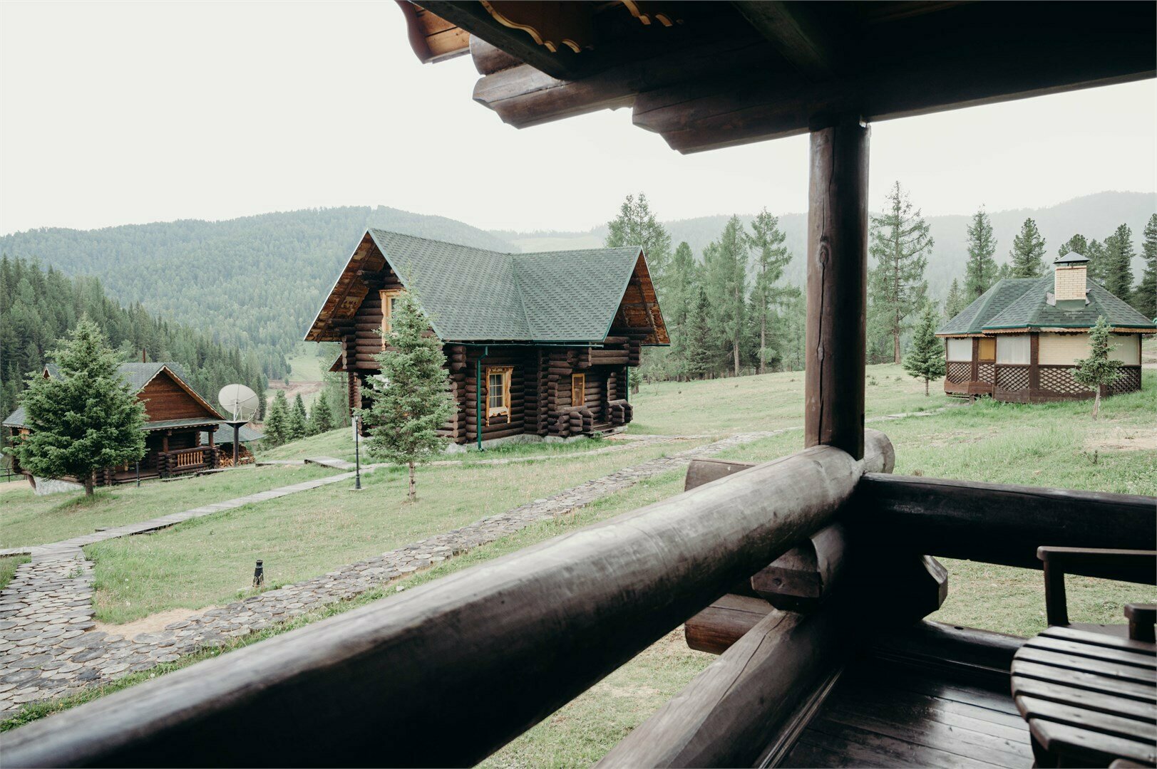 Коттедж Русский Стиль